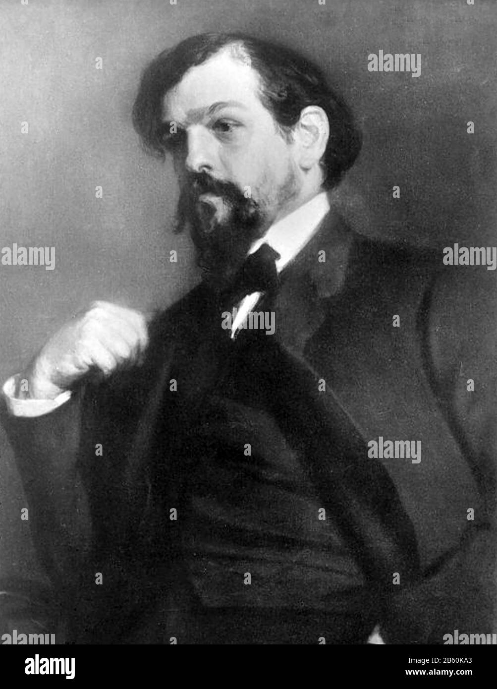 Claude DEBUSSY (1862-1918) compositore francese circa 1910 Foto Stock