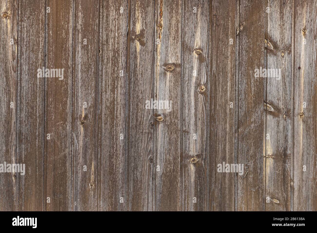 Legno vecchio muro testurizzato, Da listelli colore sfondo. Foto Stock