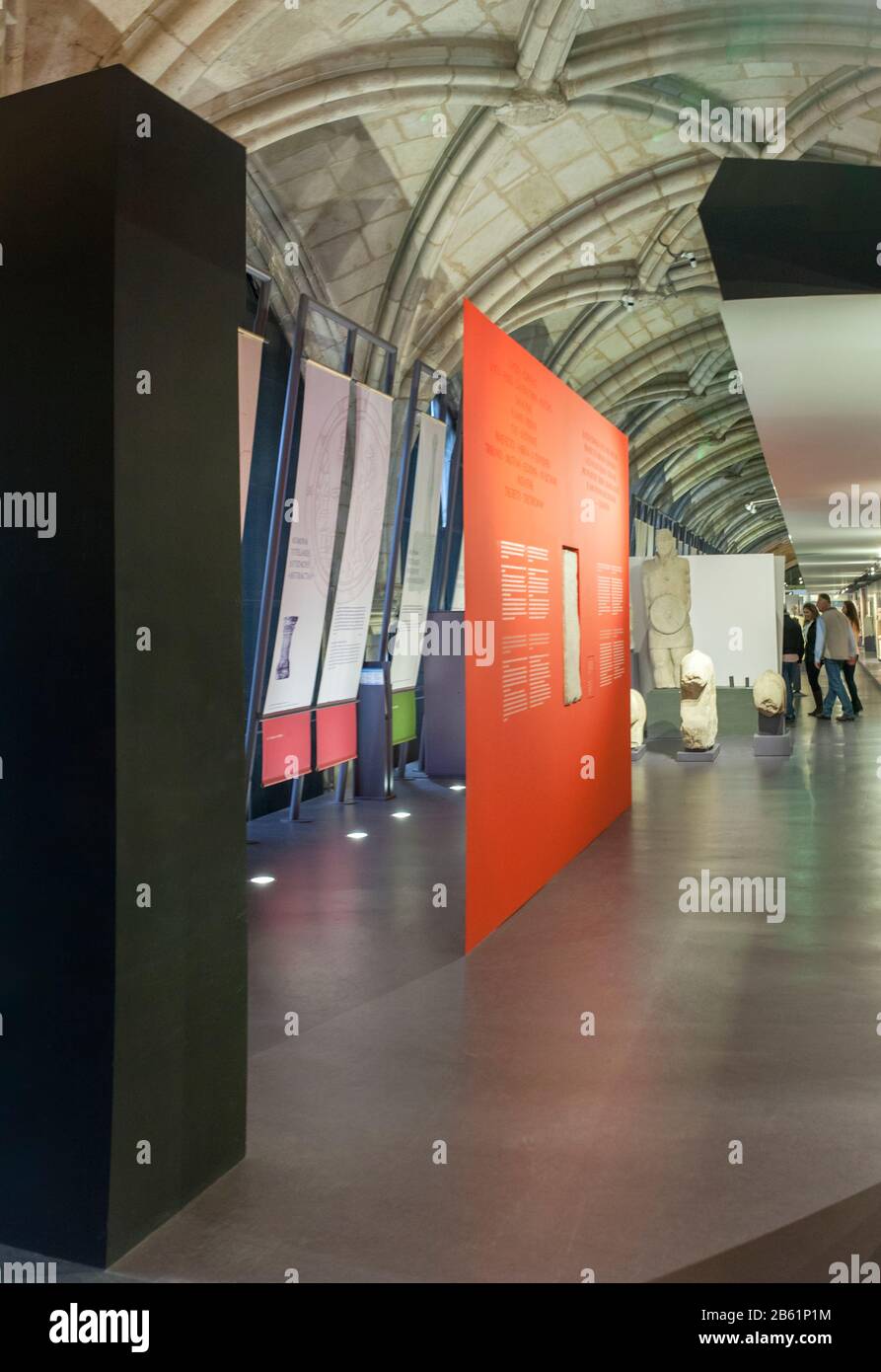 Lisbona, Portogallo - Marzo 1st, 2020: National Archaeology Museum, Lisbona, Portogallo. Al Coperto Foto Stock