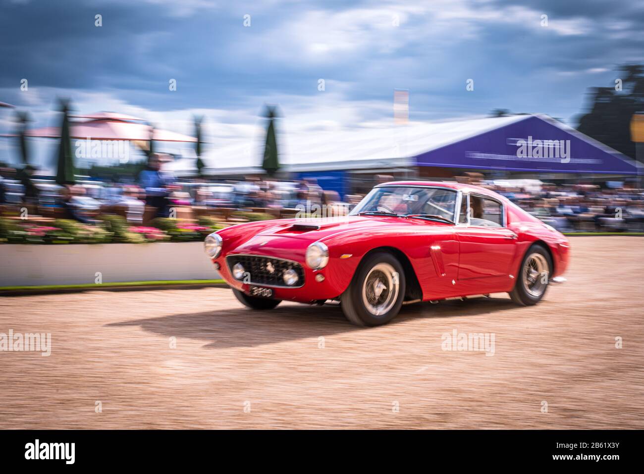 1960 Ferrari 250GT SWB Berlinetta, presa al Salon Prive al Palazzo di Blenheim. Foto Stock