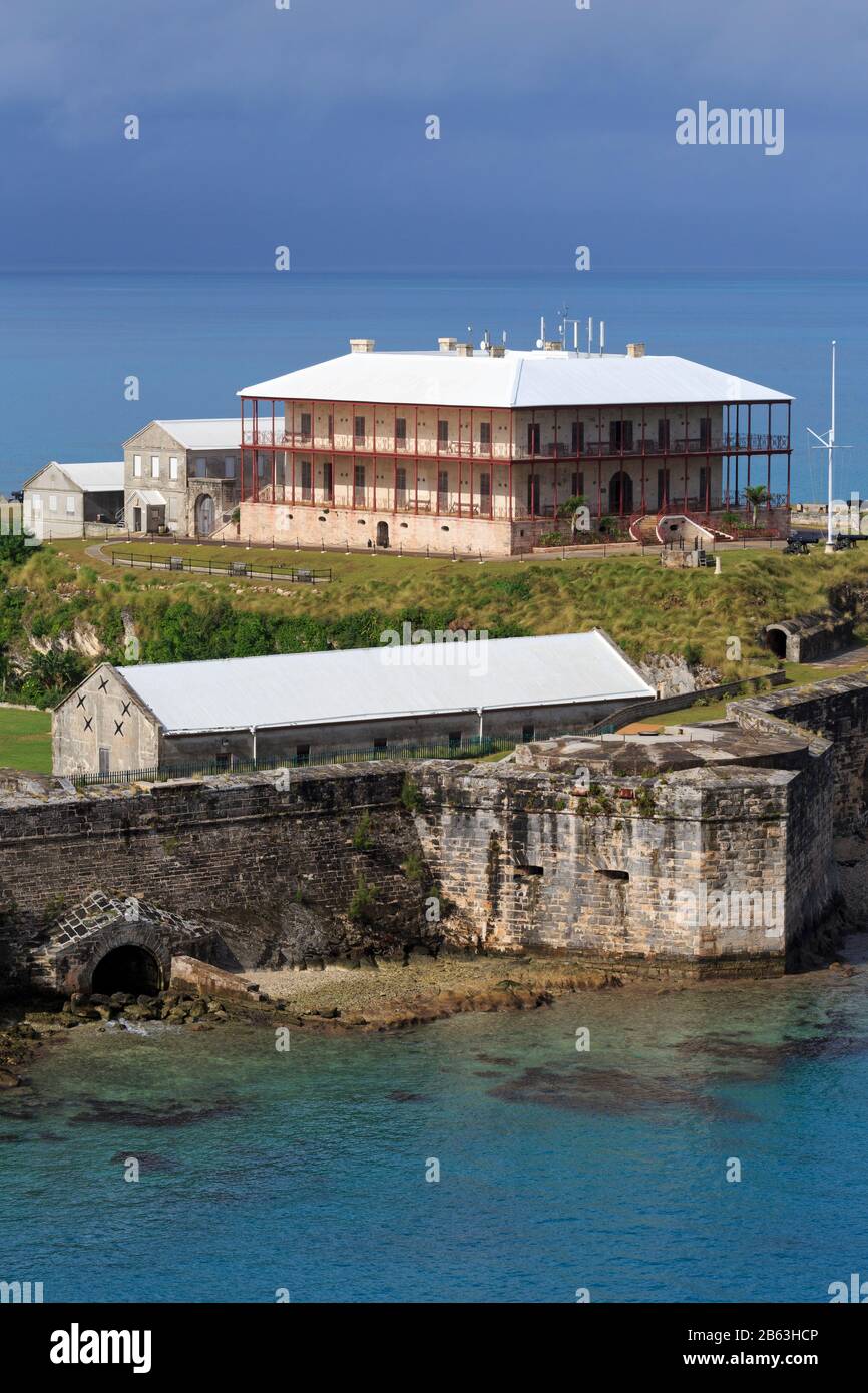 Signor Commissario in casa il Royal Naval Dockyard,Sandys parrocchia,Bermuda Foto Stock