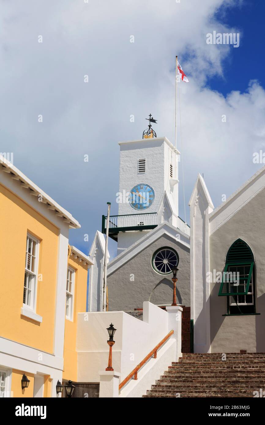 Chiesa Di San Pietro, Città Di San Giorgio, Parrocchia Di San Giorgio, Bermuda Foto Stock