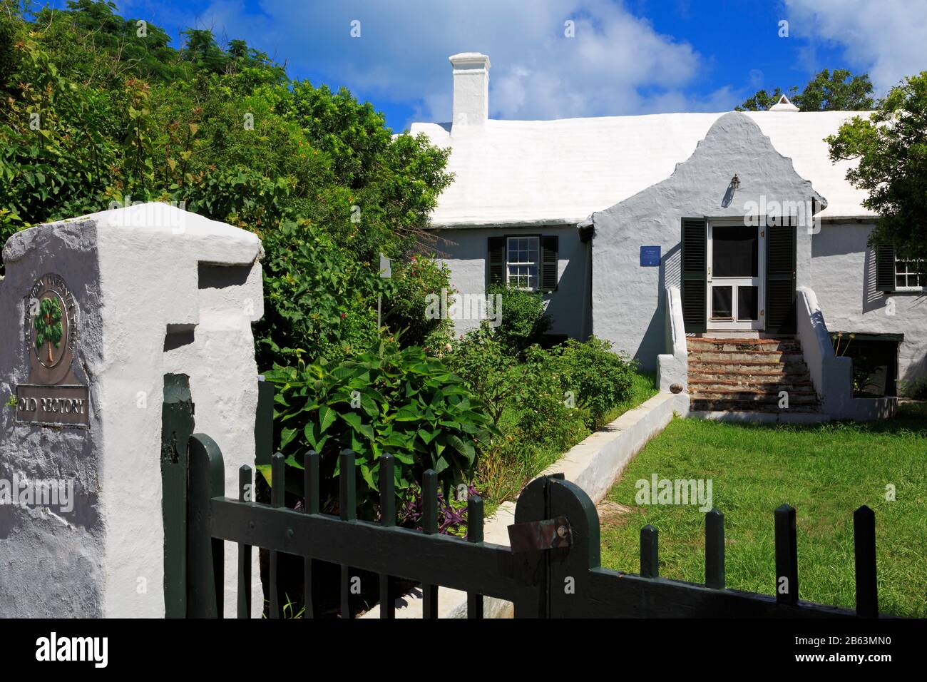 Storico Antico Rectory, Città Di San Giorgio, Parrocchia Di San Giorgio, Bermuda Foto Stock