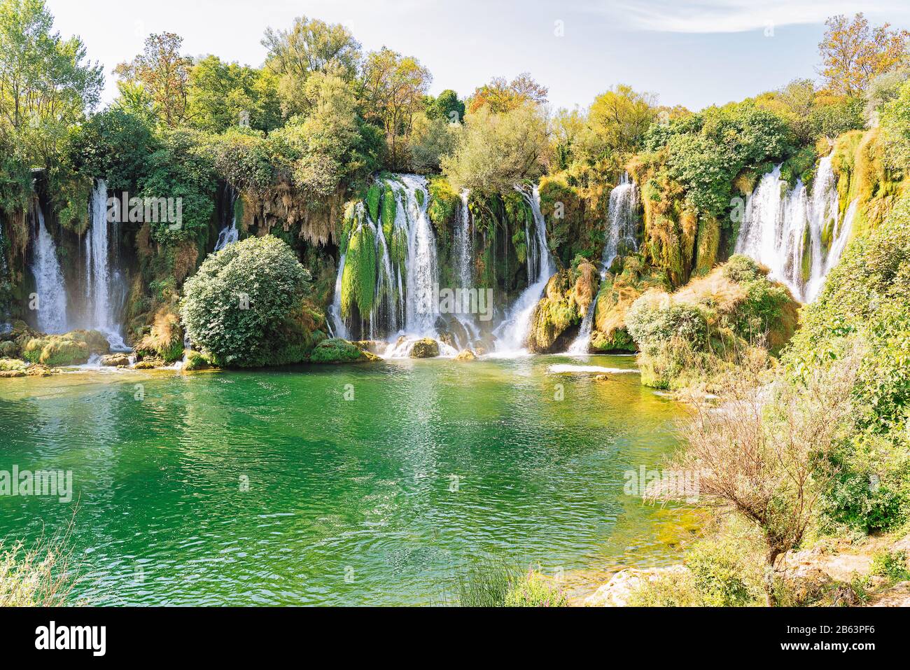 Cascate Di Kravice In Bosnia Ed Erzegovina Foto Stock Alamy