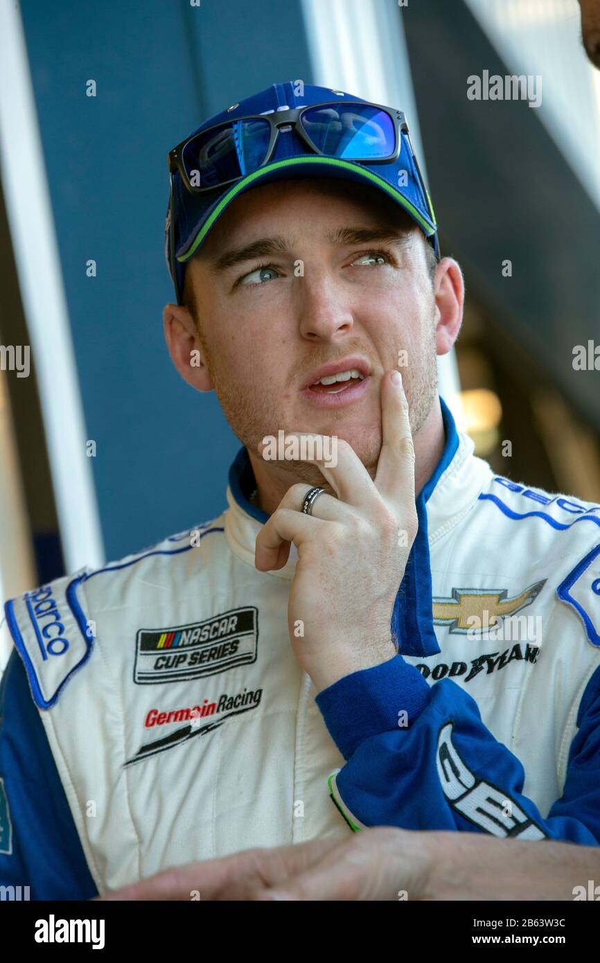 Avondale, Arizona, Stati Uniti. 6th Mar, 2020. Ty Dillon (13) porta in pista per allenarsi per il FanShield 500 al Phoenix Raceway di Avondale, Arizona. (Immagine Di Credito: © Logan Arce/Asp) Foto Stock