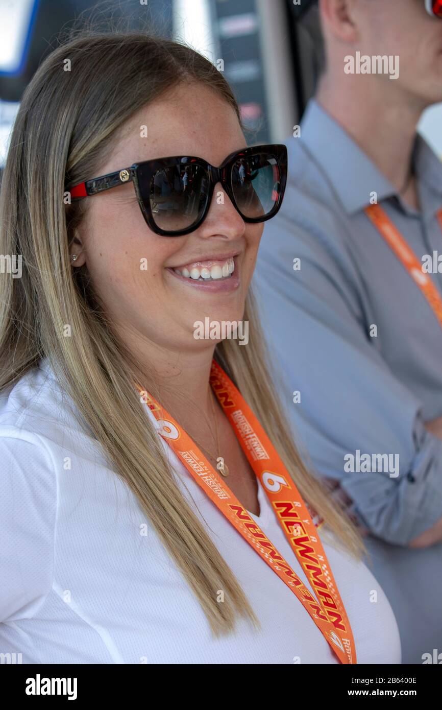 Avondale, Arizona, Stati Uniti. 8th Mar, 2020. Roush Fenway incontra e saluta i fan e gli ospiti del FanShield 500 al Phoenix Raceway di Avondale, Arizona. (Immagine Di Credito: © Logan Arce/Asp) Foto Stock