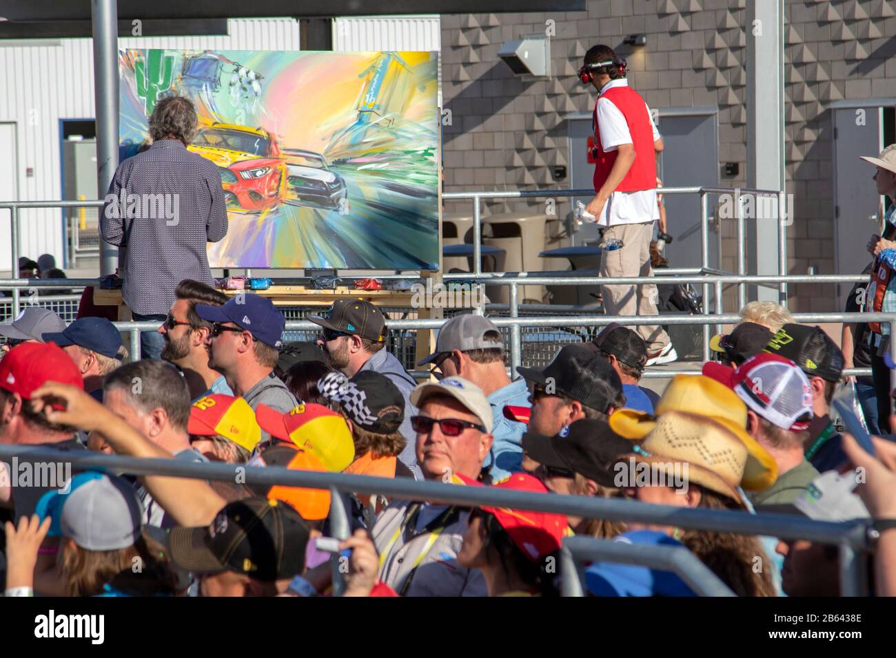 Avondale, Arizona, Stati Uniti. 8th Mar, 2020. Joey Logano (22) vince per il FanShield 500 al Phoenix Raceway di Avondale, Arizona. (Immagine Di Credito: © Logan Arce/Asp) Foto Stock