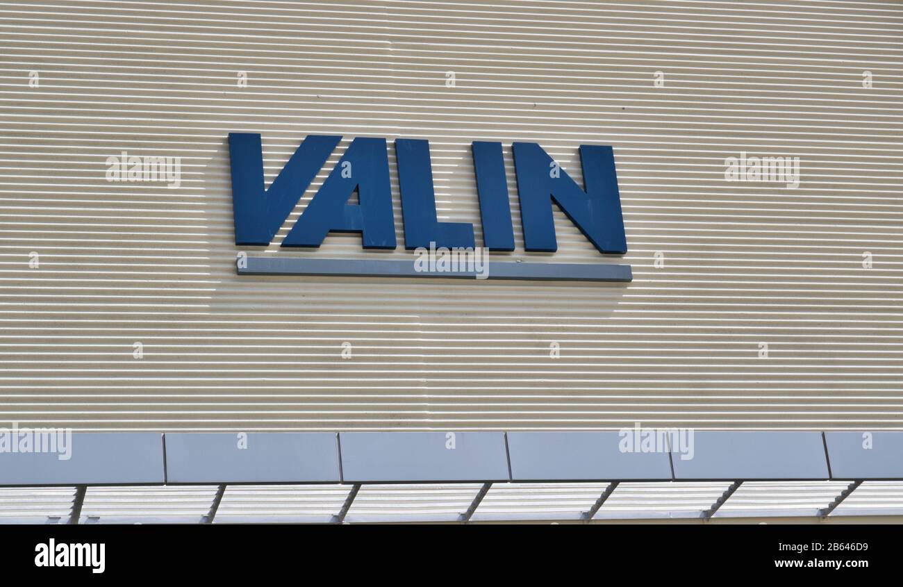 Valin Corporation firmano sul loro edificio dell'ufficio a Houston, TX. Fornitore di soluzioni per impianti di riscaldamento termico e relativi servizi. Foto Stock