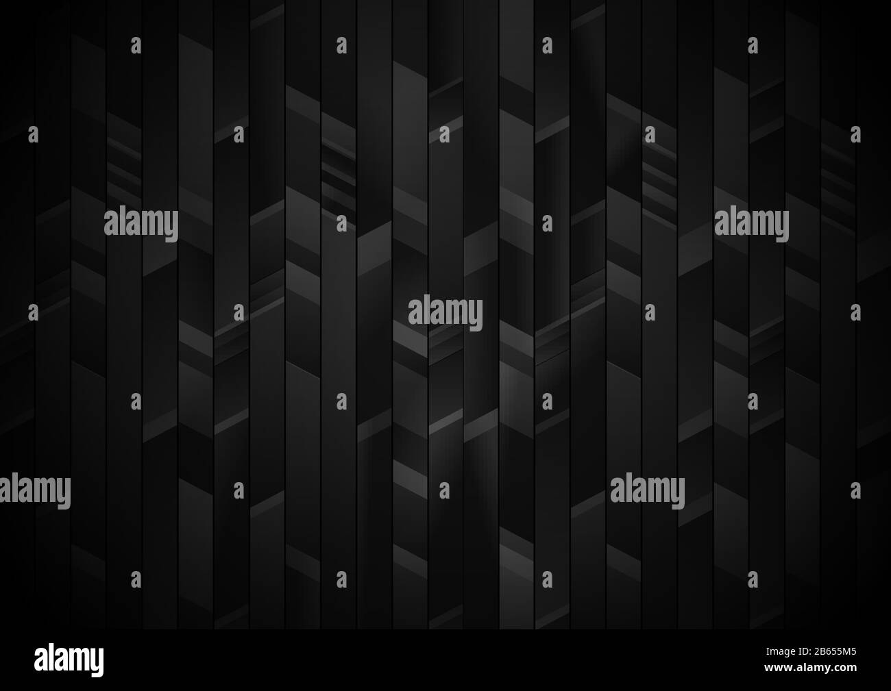 Astratto nero e grigio righe verticali motivo geometrico sfondo. Illustrazione del vettore Illustrazione Vettoriale