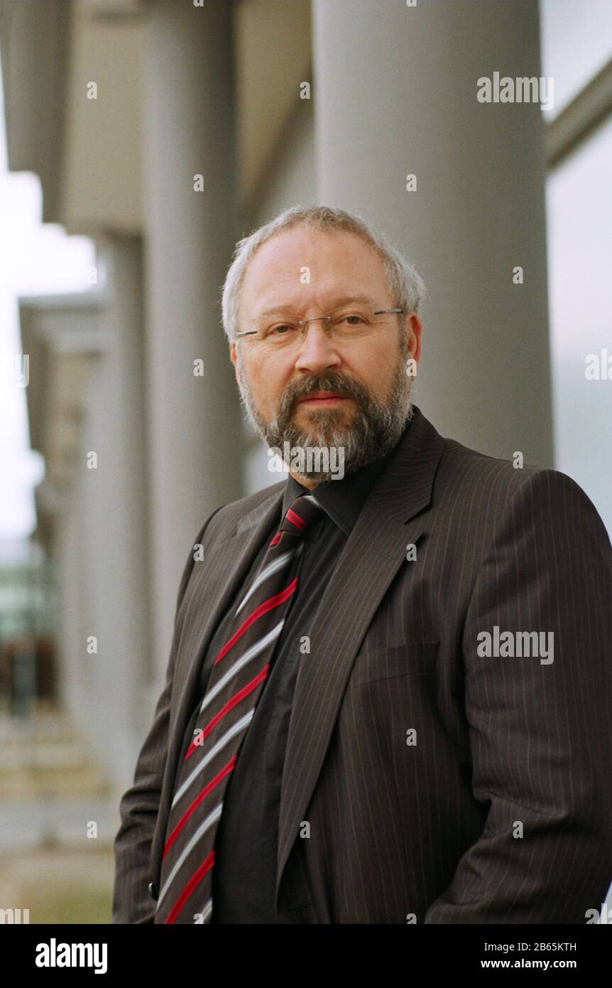 Herfried Münkler (Herfried Muenkler) - scienziato Politico e professore all'Università Humboldt di Berlino - 13.3.2009 [traduzione automatizzata] Foto Stock
