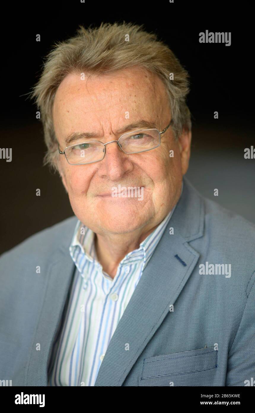 Berlino, DEU, 17.03.2018: Ritratto Thomas Kielinger (Germania), nato nel 1940, è un giornalista e autore tedesco che è stato un corrispondente del mondo a Londra per molti anni Foto Stock