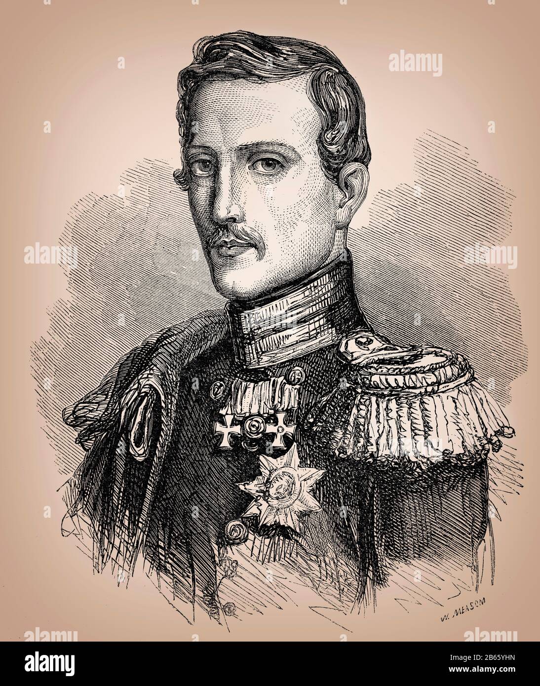 Granduca Konstantin Nikolaevich Di Russia, 1827 – 1892 Foto Stock