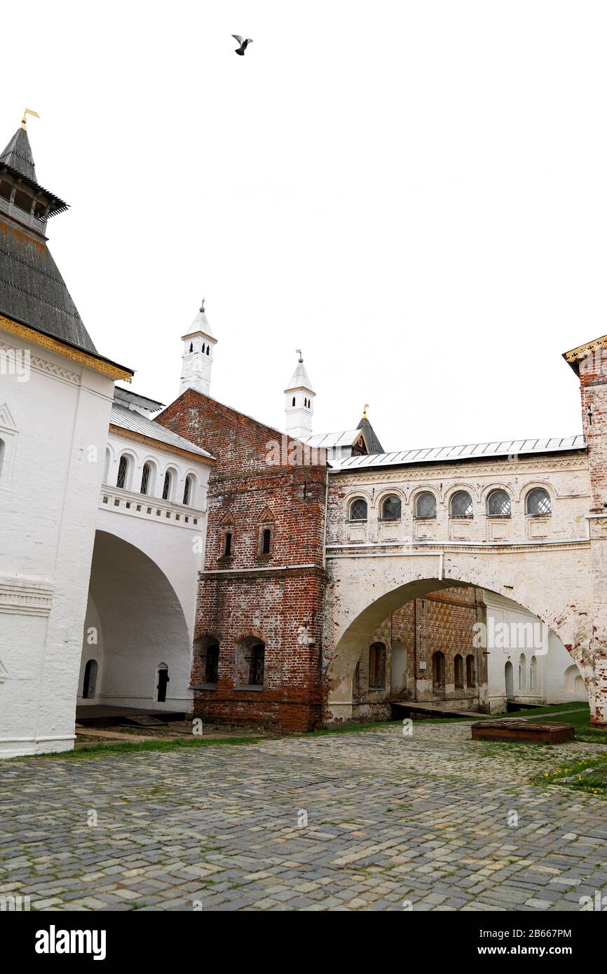 Vecchio Edificio Nel Cremlino Di Rostov, Anello D'Oro, Russia Foto Stock