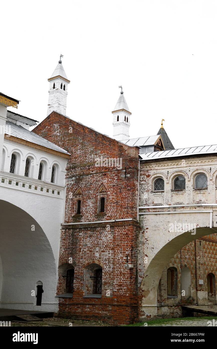 Vecchio Edificio Nel Cremlino Di Rostov, Anello D'Oro, Russia Foto Stock