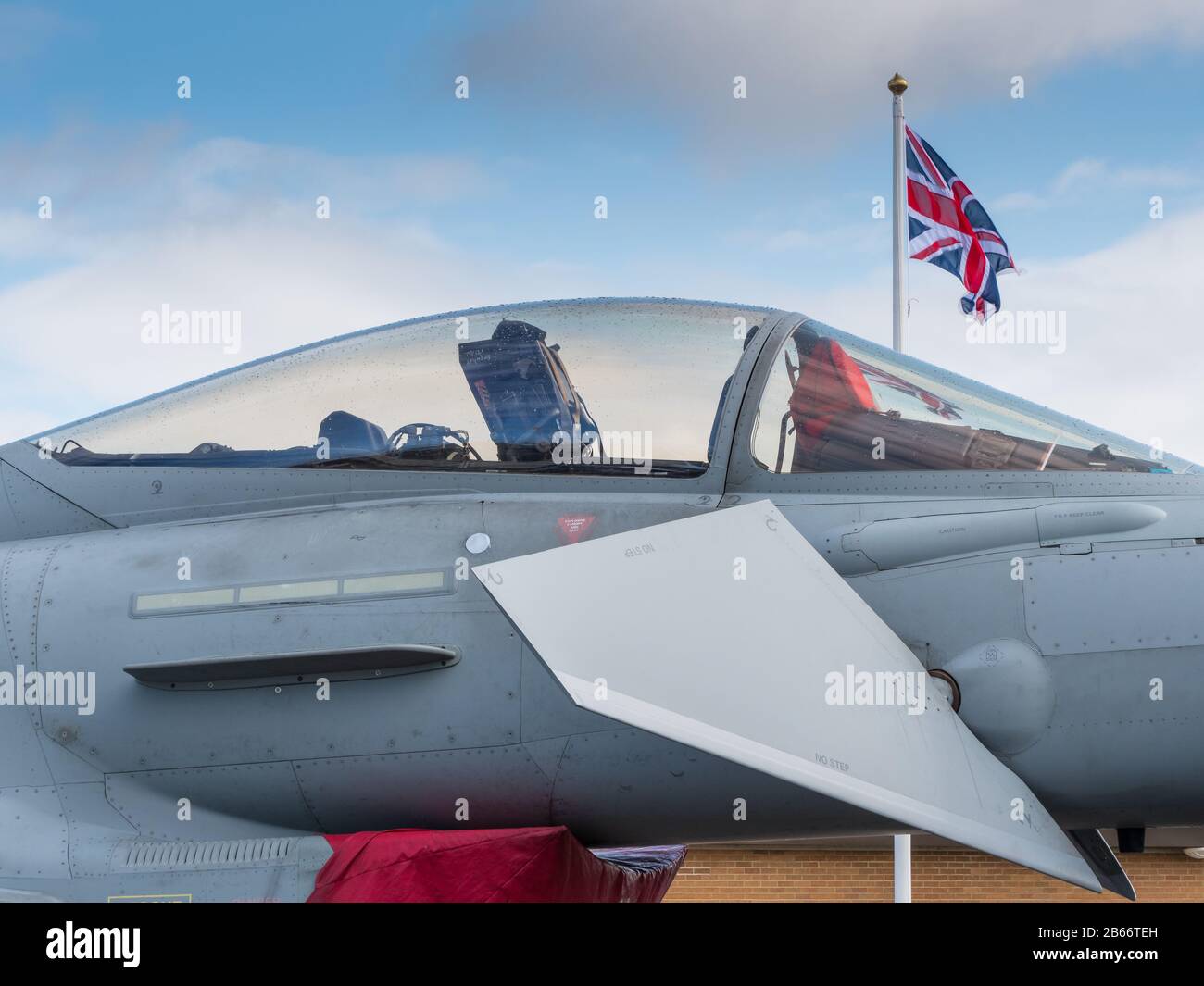 Typhoon FGR4, RIAT 2019 Fairford Gloucestershire Regno Unito Foto Stock