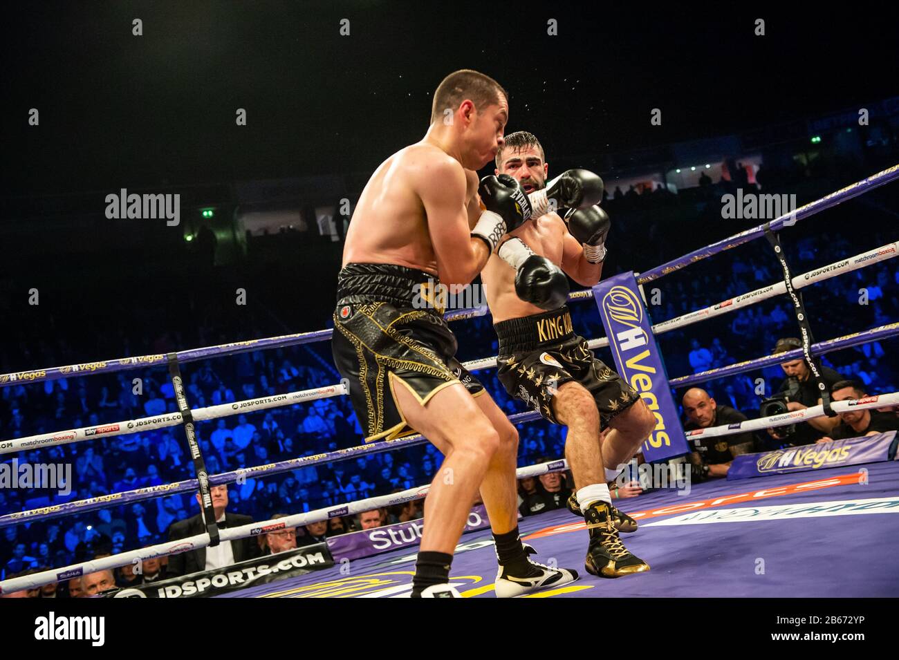 Scott Quigg / Jono Carroll Manchester Arena Marzo 7th 2020 Foto Stock