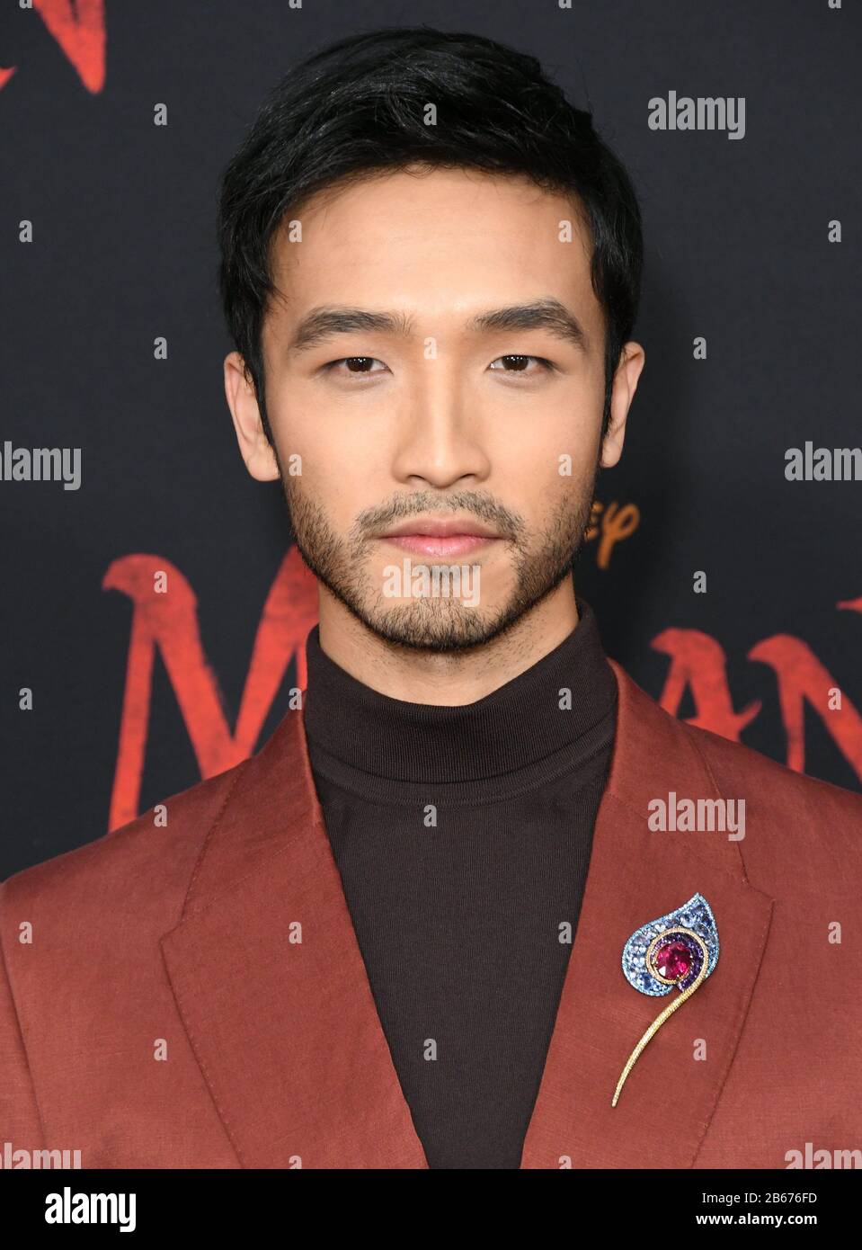 09 Marzo 2020 - Hollywood, California - Yon An. Disney's 'Mulan' Los Angeles Premiere al Dolby Theatre. Photo Credit: Birdie Thompson/AdMedia/MediaPunch Foto Stock