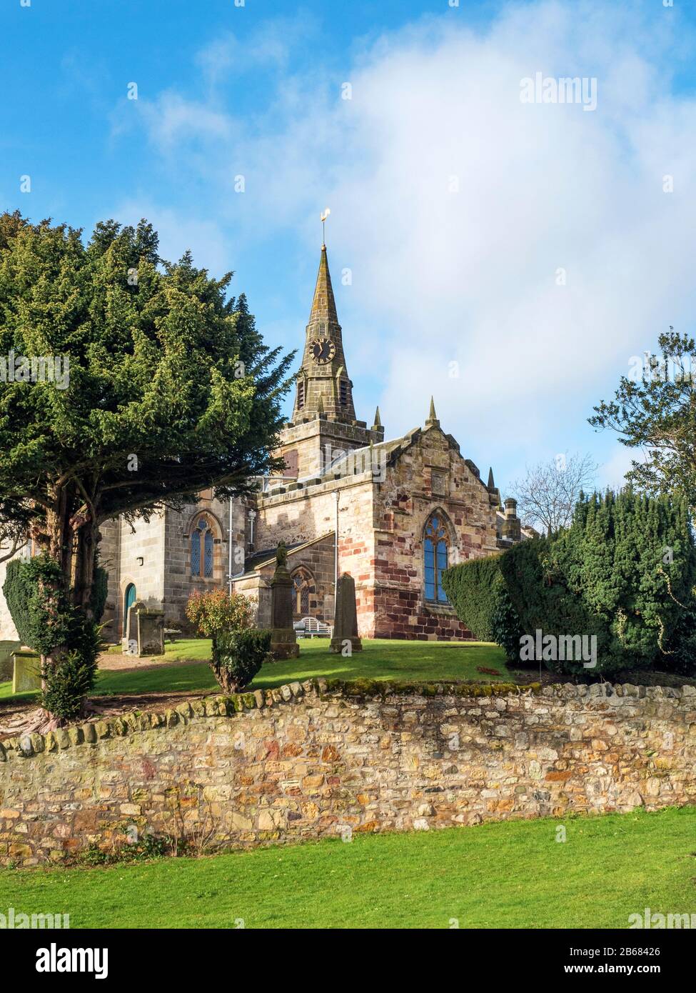 Chiesa Parrocchiale Di Largo E Newburn In Upper Largo Fife Scotland Foto Stock