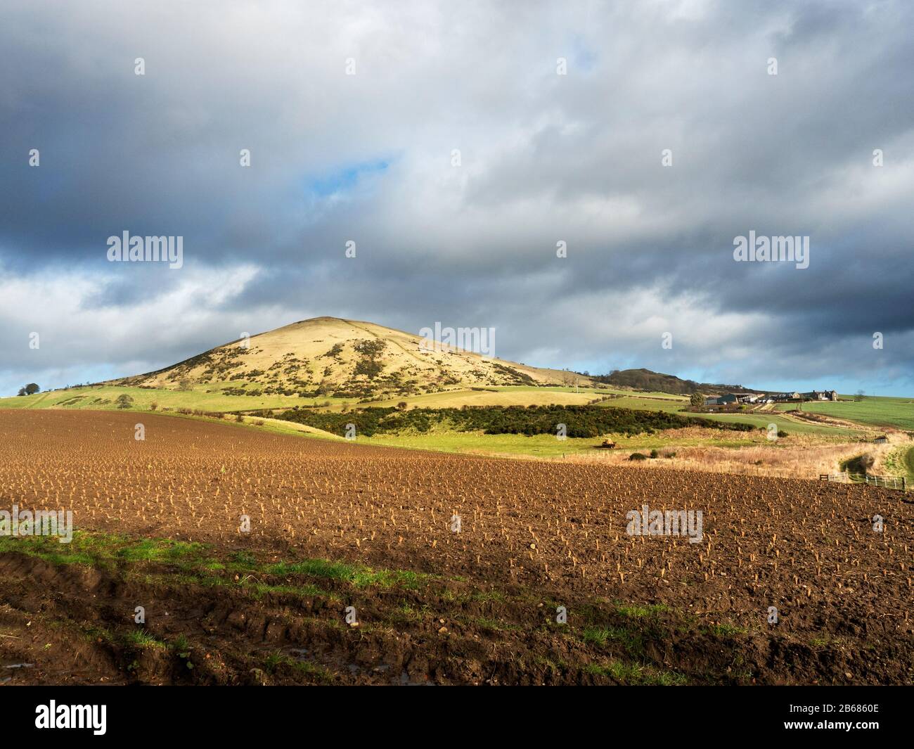 Largo Law 290m collina conica vicino Upper Largo Fife Scozia Foto Stock