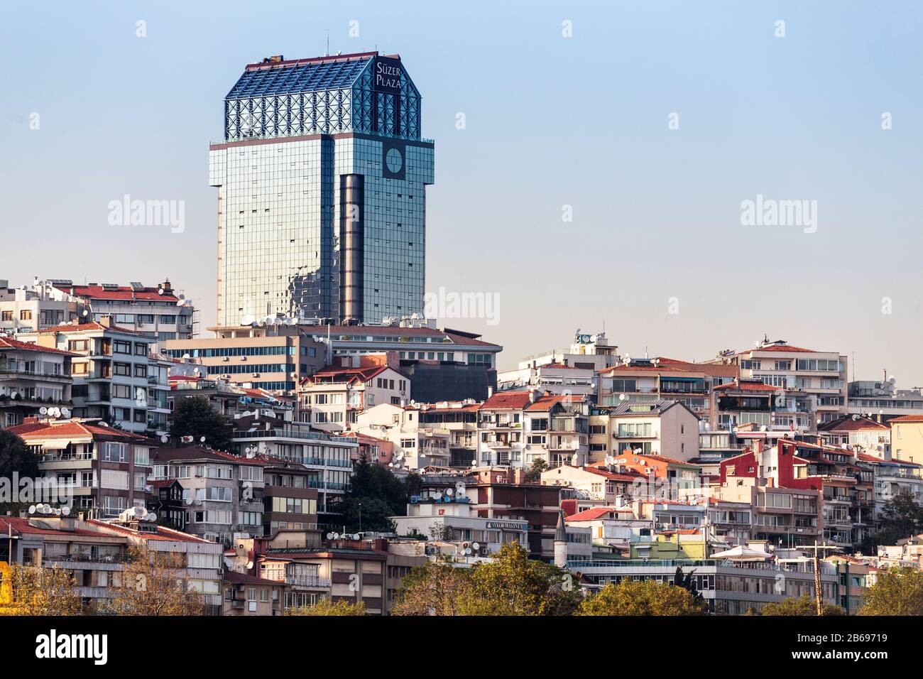 11 SETTEMBRE 2017, TURCHIA, ISTANBUL: Il Suzer Plaza (Gokkafes) hotel di lusso a Istanbul Foto Stock