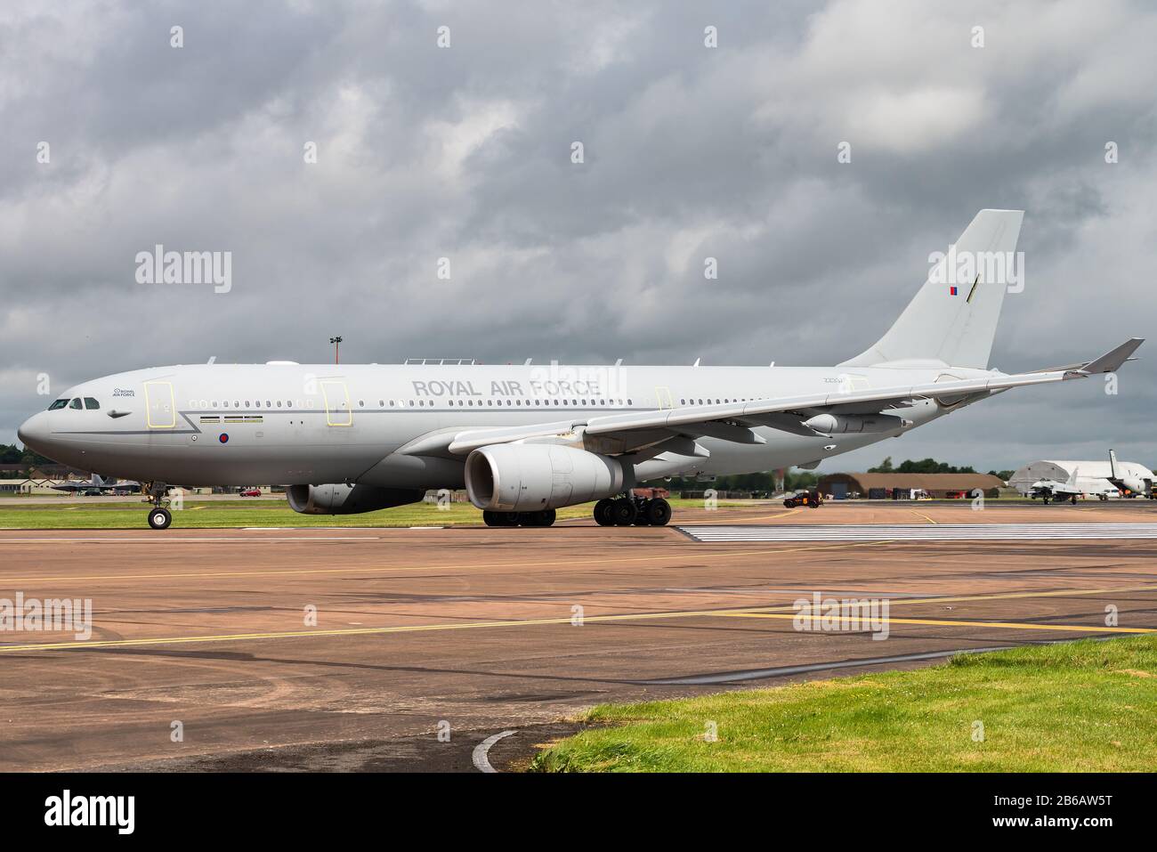 A, Airbus A330 MRTT aereo petroliera di rifornimento del Royal Air Force a RAF fairford. Foto Stock