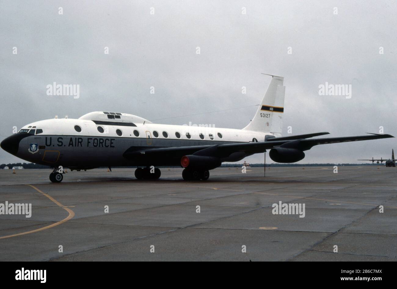 Il USAF United States Air Force Boeing NKC-135A Foto Stock