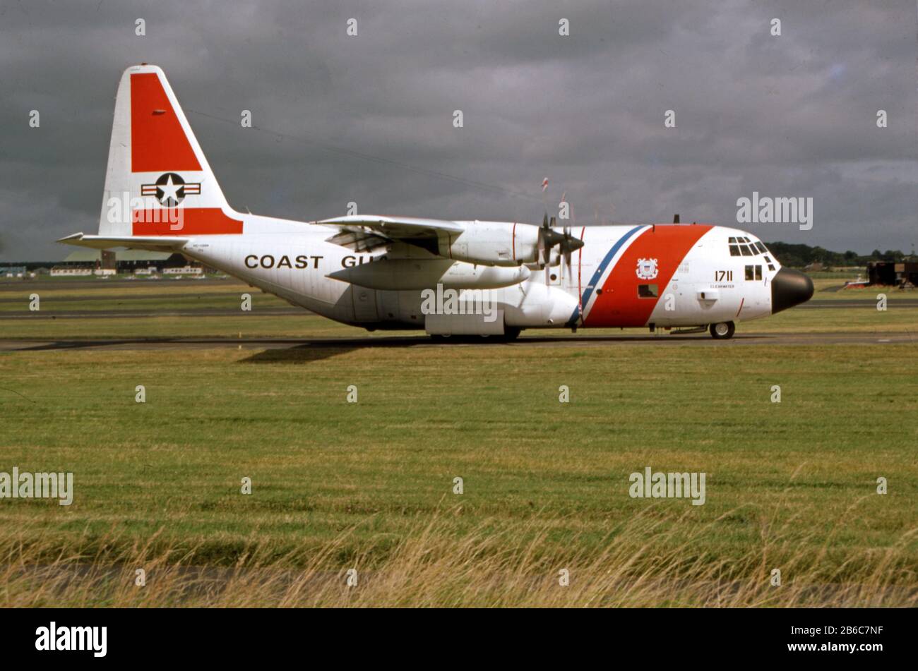 USCG US COAST GUARD LOCKHEED HC-130H HERCULES Foto Stock