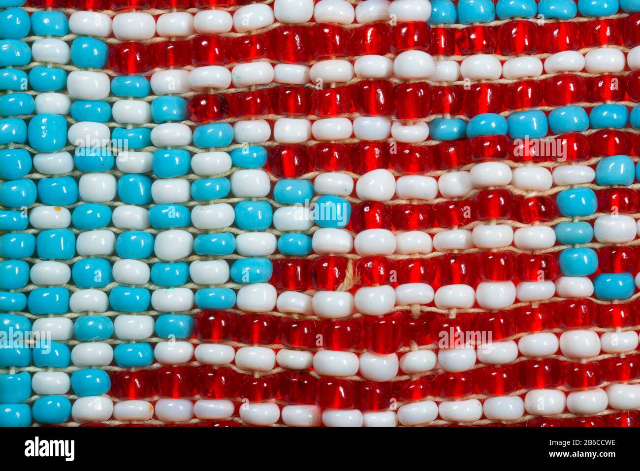 Bebeadwork nativo americano Foto Stock