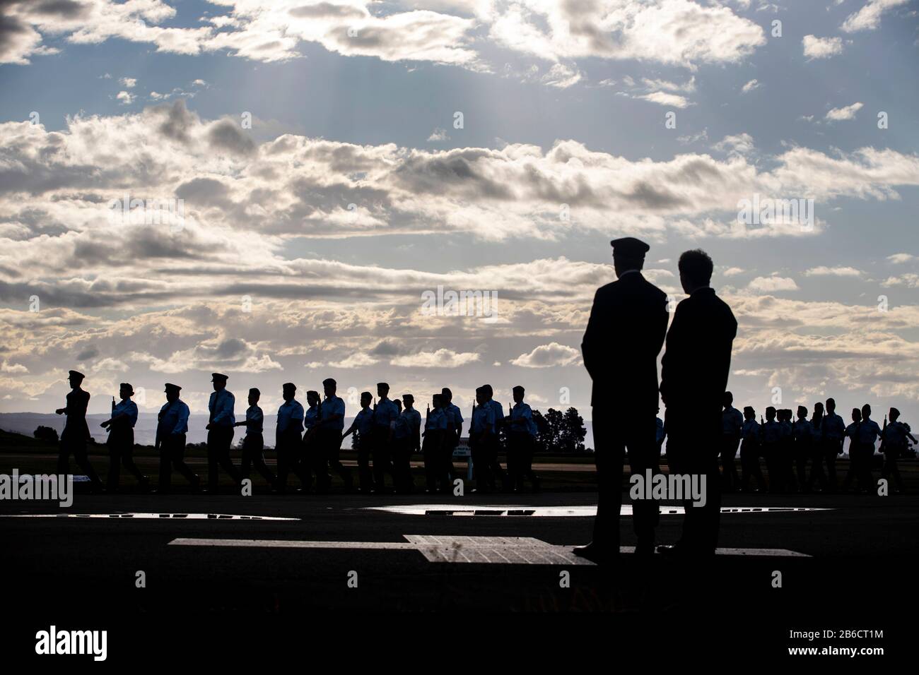 Foto Di Tim Cuff - 9 Dicembre 2019 - 23 Squadron, Air Cadets, Nelson Airport, Nuova Zelanda Foto Stock