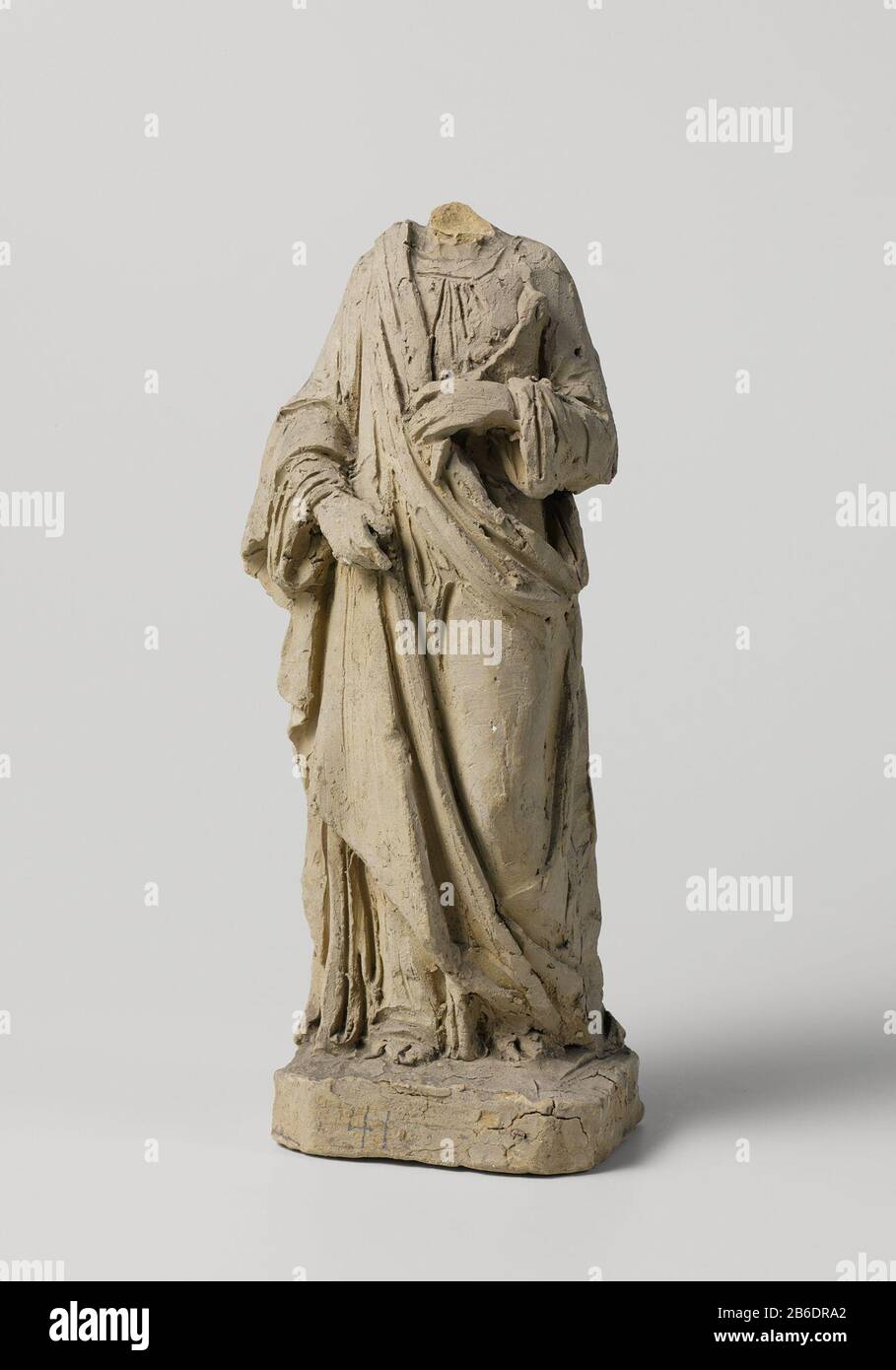 Figura biblica Bijbelse figuur Oggetto tipo : beeldhouwwerk Objectnummer: BK-18814 Produttore : beeldhouder: Eugène Lacomblé datazione: 1800 - 1900 Materiale: Kili dimensioni: H 29 cm. × b 11,5 cm. × d 8,5 cm. Foto Stock