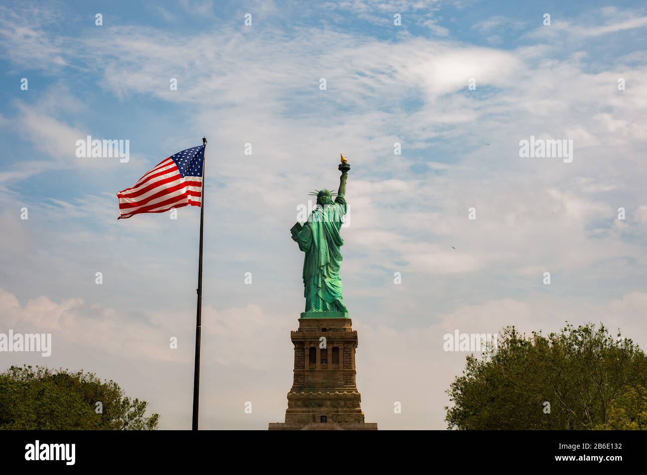 Statua della Libertà Foto Stock