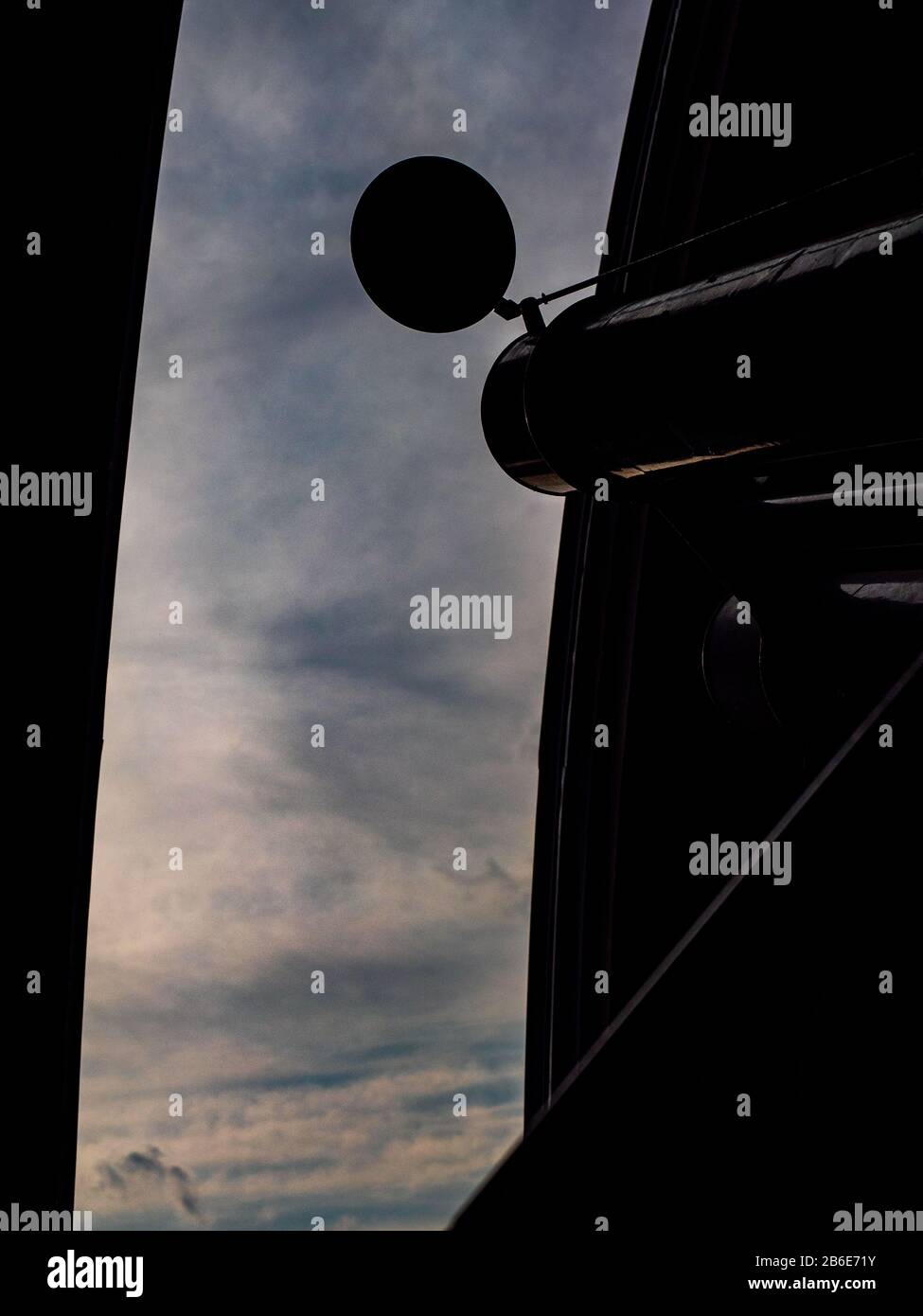 Un telescopio all'Osservatorio Stefanik di Praga, repubblica Ceca, Europa Foto Stock