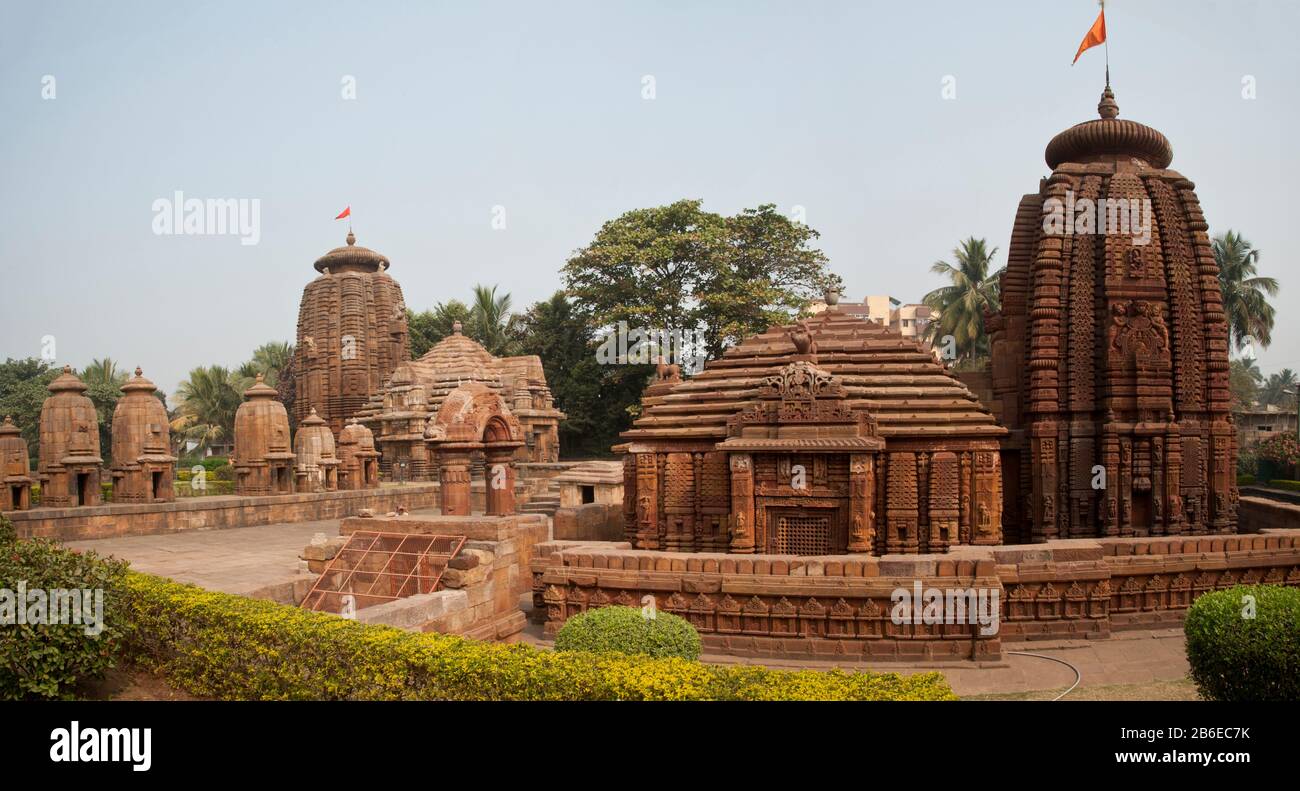 Tempio Di Mukteswar, Tempio Di Siddeshwar, Bhubaneswar, Orissa, India Foto Stock