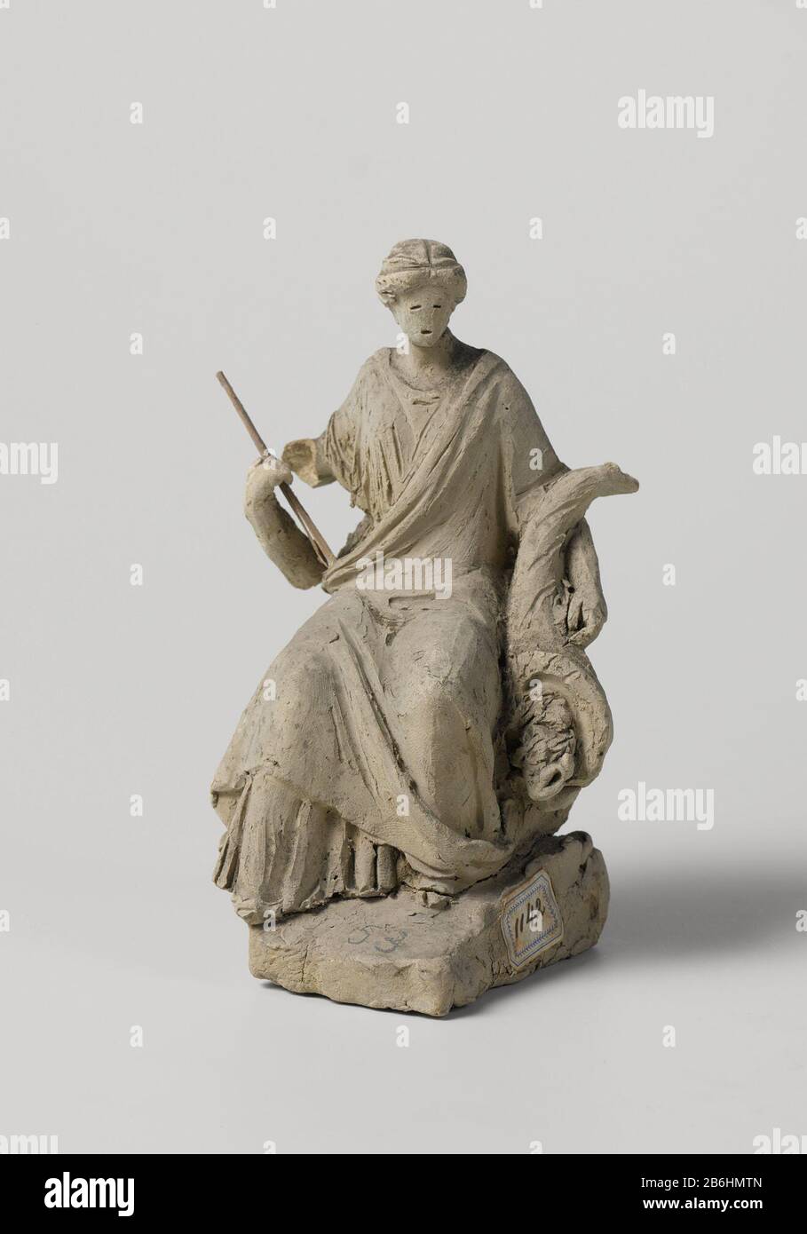 The Trade De Handel Object Type : beeldhouwwerk Objectnummer: BK-18824 Produttore : beeldhouder: Eugène Lacomblé datazione: 1800 - 1900 Materiale: Kili dimensioni: H 16 cm. × b 8 cm. × d 8,5 cm. Foto Stock