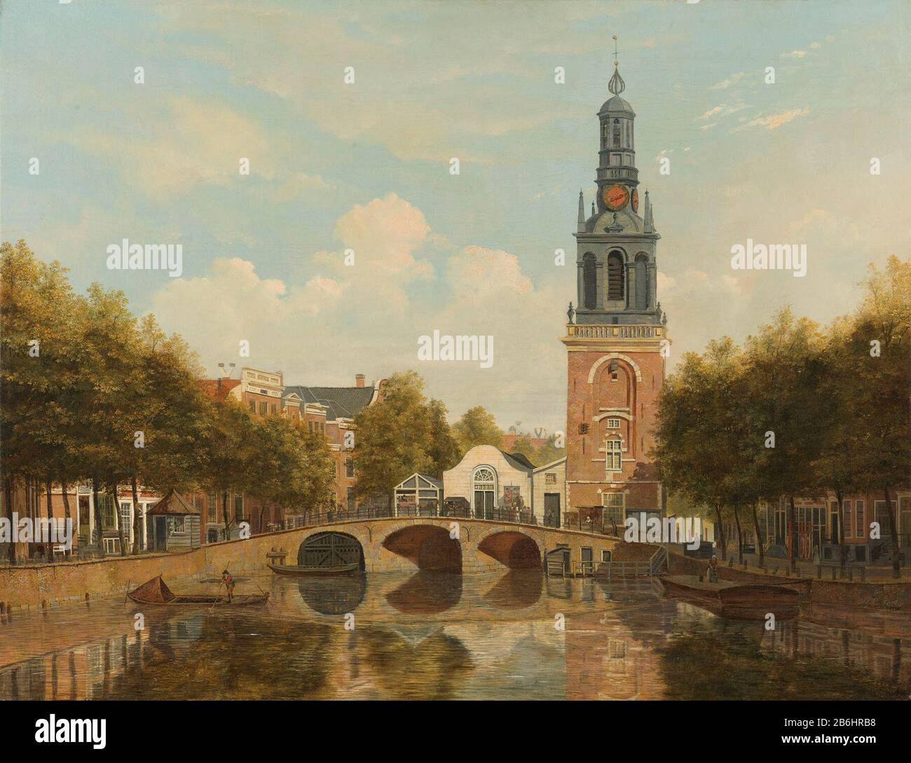 Il Torensluis e Jan Roodenpoortstoren Amsterdam, SK-A-1018 Torre con Luis Jan Roodenpoortstoren Amsterdam. La torre è nel 1829 afgebroken. Produttore : pittore Hendrik Gerrit ten Cate Data: 1829 caratteristiche Fisiche: Olio su tela materiale: Tela olio dimensioni: Supporto: H 62 cm. B × 80,5 cm. D × 3,7 cm. (Con protezione posteriore.) dimensioni esterne: 10,6 cm d. (Compreso il vettore SK-L-3317.) Oggetto In Cui: Jan Roodenpoortstoren Foto Stock