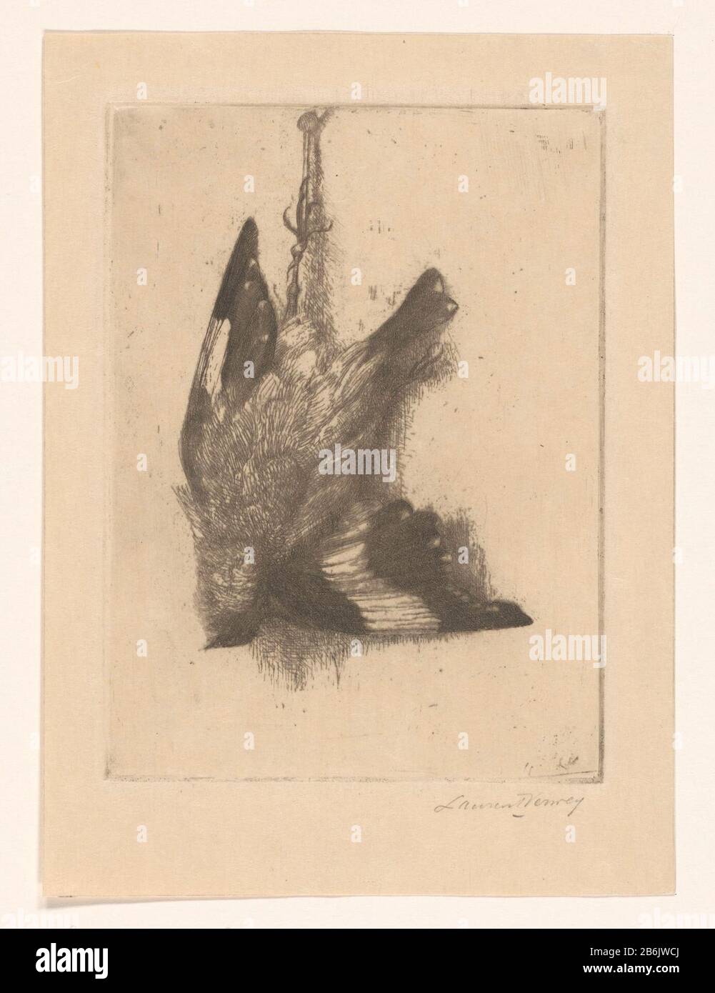 Dead Birds Dead bird tipo di oggetto: Immagine numero articolo: RP-P-1937-206 Iscrizioni / marchi: Collector's mark, verso, timbrato: Lugt 2228 collector's mark , verso, timbrato: Lugt 2760 Produttore : stampatore: Laurent Verwey of Udenhout (edificio elencato) luogo fabbricazione: The Netherlands Data: 1894 - 1913 Materiale: Paper Tecnica: Incisione / misurazione del punto secco: Bordo della piastra: H 133 mm × b 98 mm Soggetto: Uccelli (+ malattia e morte dell'animale (s)) Foto Stock Dead Birds Dead bird tipo di oggetto: Immagine numero articolo: RP-P-1937-206 Iscrizioni / marchi: Collector's mark, verso, timbrato: Lugt 2228 collector's mark , verso, timbrato: Lugt 2760 Produttore : stampatore: Laurent Verwey of Udenhout (edificio elencato) luogo fabbricazione: The Netherlands Data: 1894 - 1913 Materiale: Paper Tecnica: Incisione / misurazione del punto secco: Bordo della piastra: H 133 mm × b 98 mm Soggetto: Uccelli (+ malattia e morte dell'animale (s)) Foto Stock