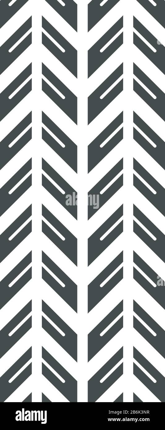 Traccia segna l'icona nera del glifo. Dettaglio di auto, moto pneumatici tracce. Stampa della ruota per auto invernale. Percorso pneumatici per veicoli fuoristrada. Simbolo di silhouette Illustrazione Vettoriale