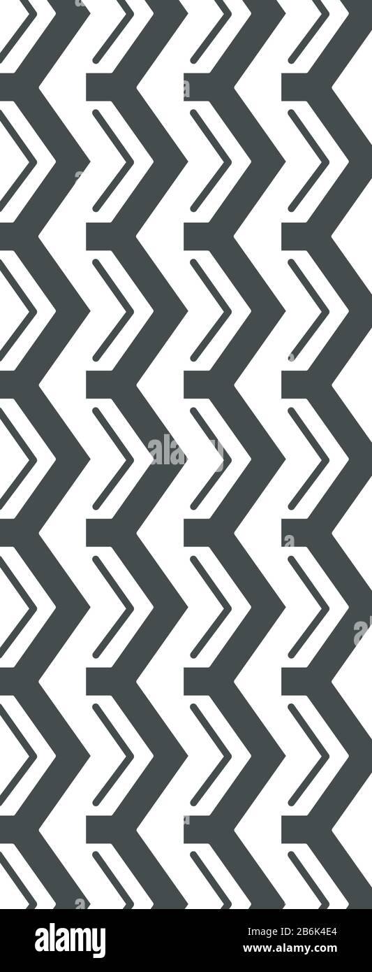 Traccia segna l'icona nera del glifo. Tracce dettagliate di pneumatici per strade automobilistiche. Stampa a zig-zag con scanalature spesse. Percorso pneumatici del veicolo. Silhouette Illustrazione Vettoriale