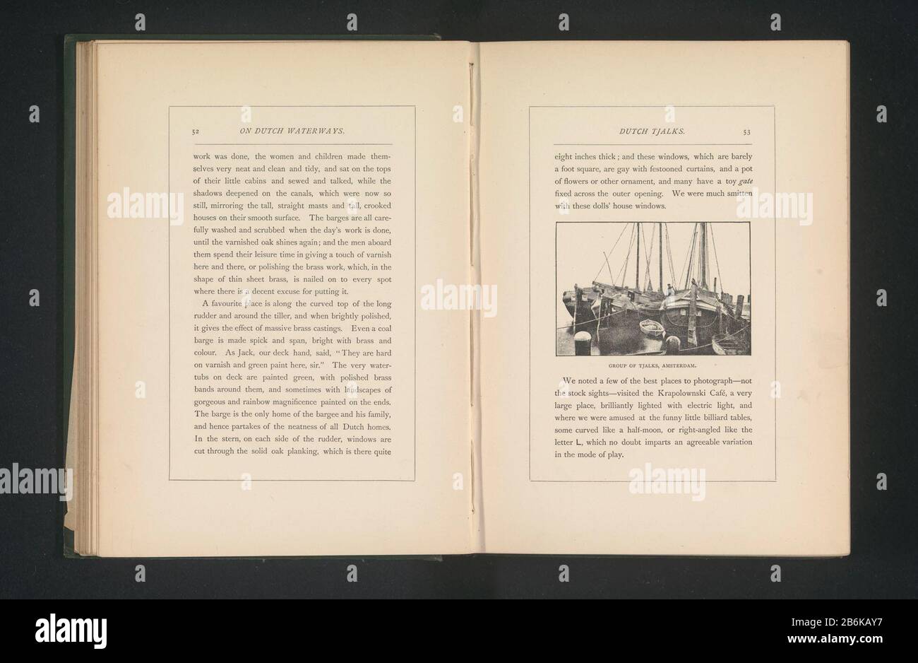 Tre chiatte nel porto di Amsterdam Gruppo di Tjalks, Amsterdam (oggetto del titolo) Tre chiatte nel porto di Amsterdam Gruppo di Tjalks, Amsterdam (oggetto del titolo) Tipo Di Proprietà: Fotomeccanica stampa pagina numero articolo: RP-F 2001-7-1357-4 Produttore : fotografo: George Daviesclichémaker: Annan & Swan (possibile) Luogo produzione: Christopher clédamichémaker: London Incontri: CA. 1881 - o per 1886 Materiale: Carta Tecnica: Autotipia dimensioni: Stampa: H 69 mm × W 100 mmToelichtingPent pagina 53. Oggetto: Nave-velica del porto, barca a vela dove: Amsterdam Foto Stock