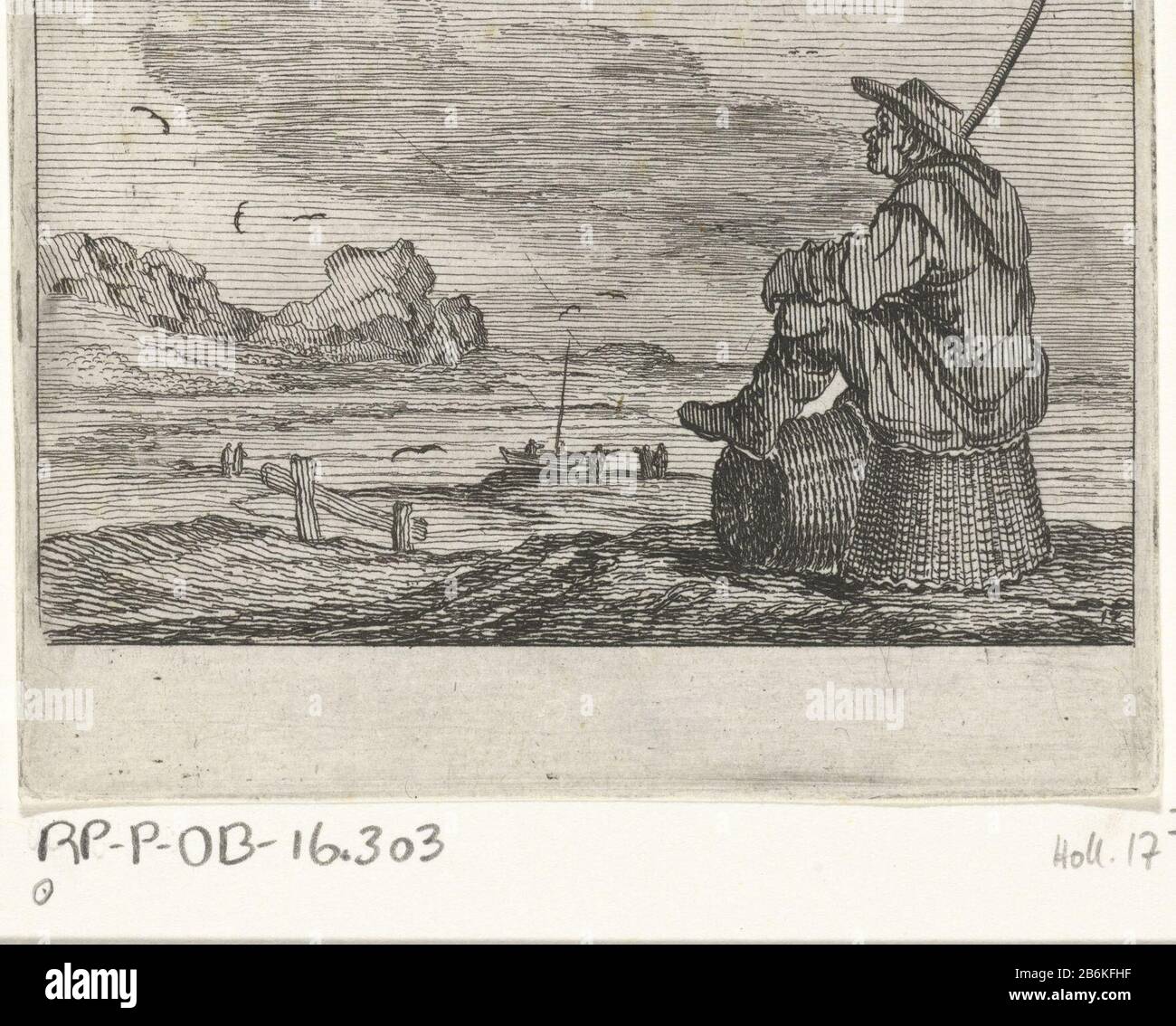 Dune con un uomo seduto su due cesti spiagge Verscheyden e acqua gesichten gedaen Jan Percelles (titolo della serie) paesaggio dune con un uomo seduto su due Spiagge mandenVerscheyden e acqua gesichten gedaen Jan Percelles (titolo della serie) Tipo Di Proprietà: Stampa numero di serie: 17 / 17Objectnummer: RP-P-OB-16.303Catalogusentie: Hollstein Dutch 160-2 (7) Hollstein Dutch 17-1 (6) Marking / Brands: Collector's mark, vero Lower left, timbrato: Lugt 240 Manufacturer : printmaker: Gillis Scheyndel (i) printmaker Jan Porcellis (Rejected inattribuzione) to drawing: Jan Porcellisuitgever John Pietersz . Foto Stock