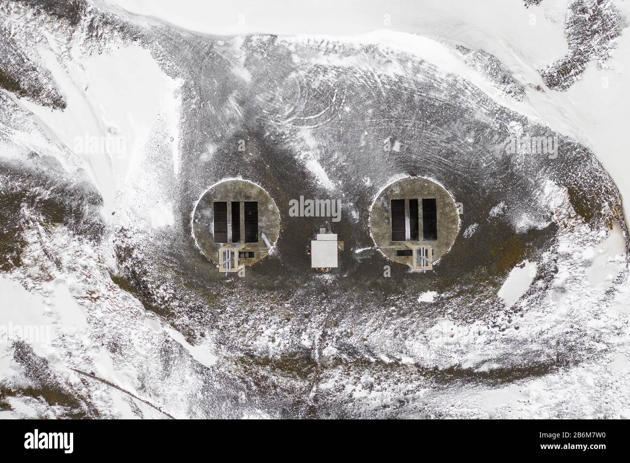 Centrale Idroelettrica Di Burfellsvirkjun, Thjorsardalur, Islanda Foto Stock