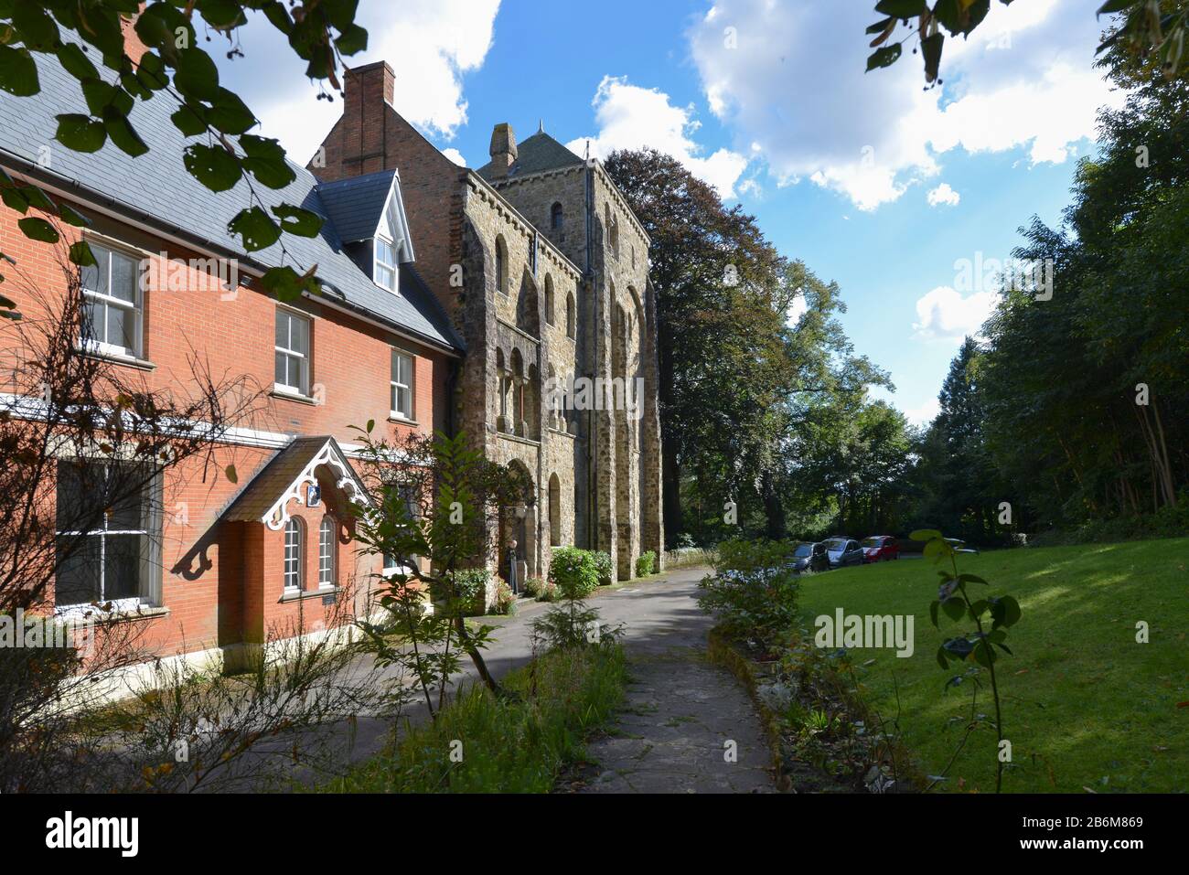 Saint Michael'S Abbey Buildings,, Farnborough, Hampshire -2 Foto Stock