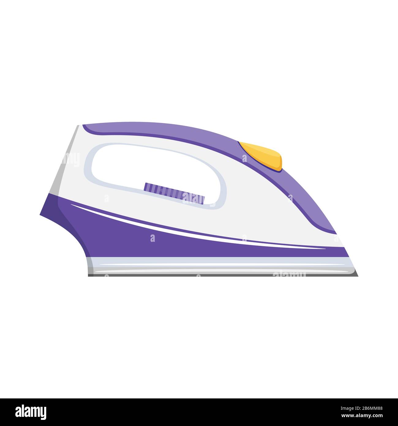 Cartone viola . Illustrazione del vettore Illustrazione Vettoriale