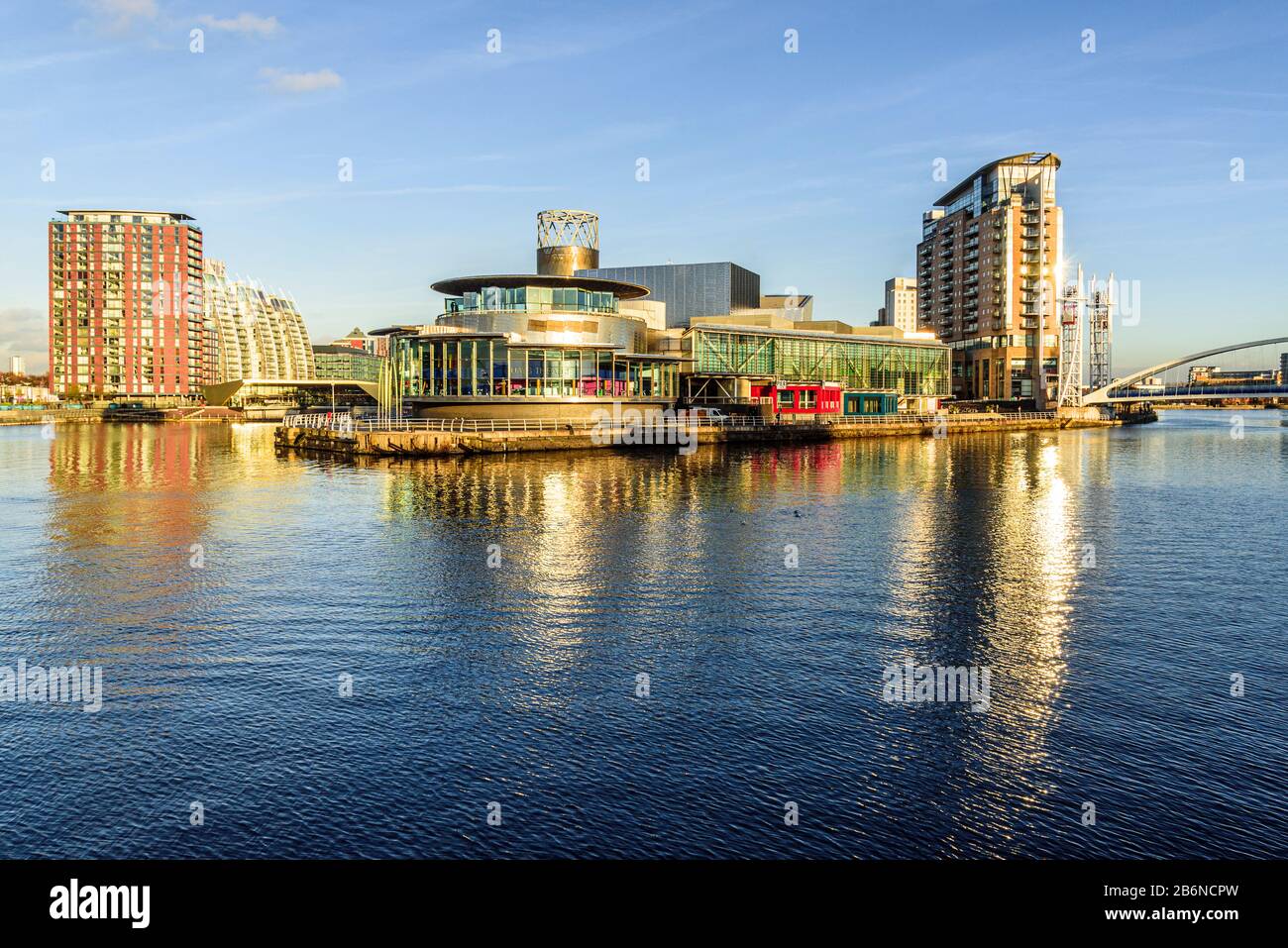 Il Lowry, Salford Quays Foto Stock