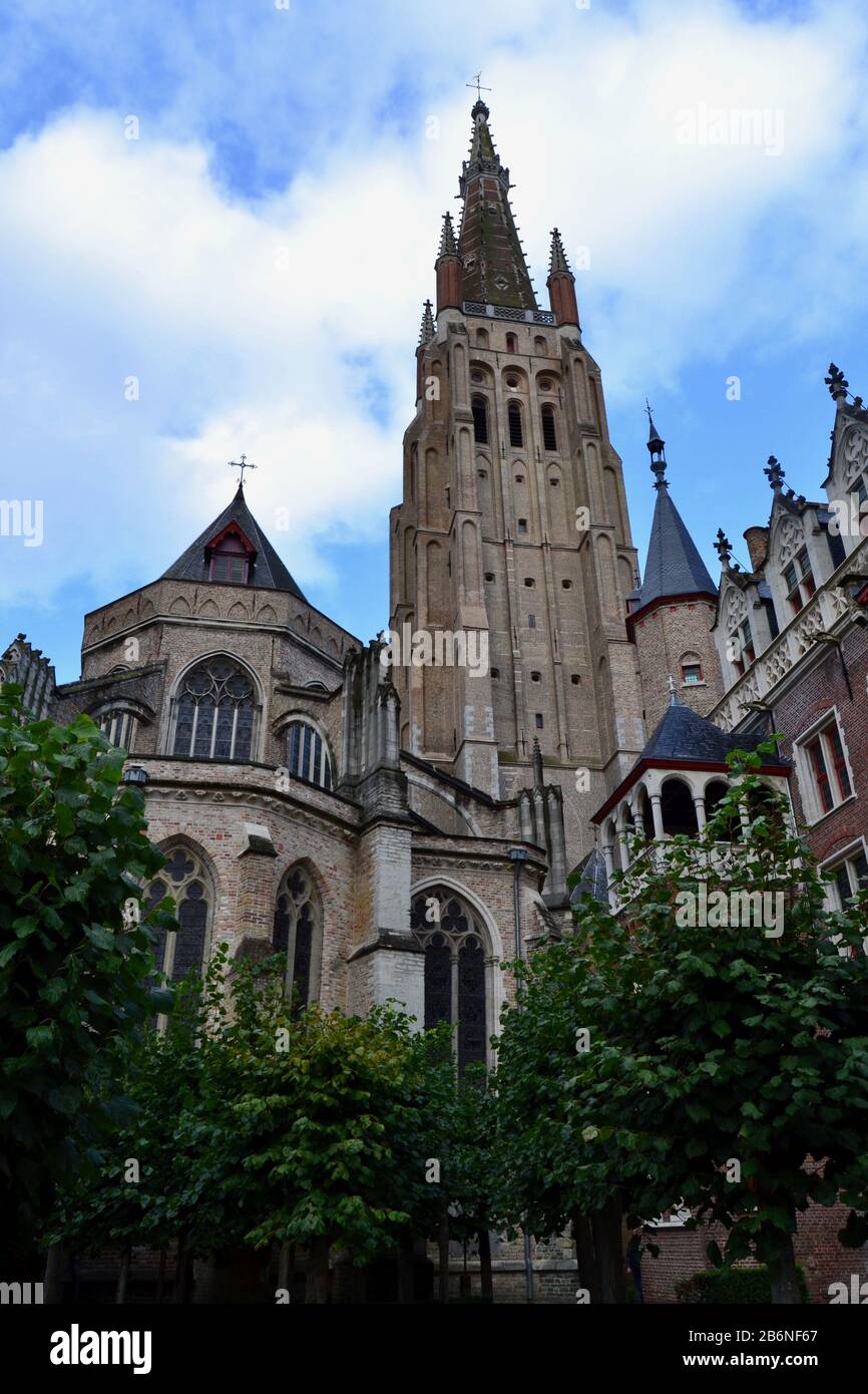 Chiesa Di Nostra Signora, Bruges, Belgio Foto Stock