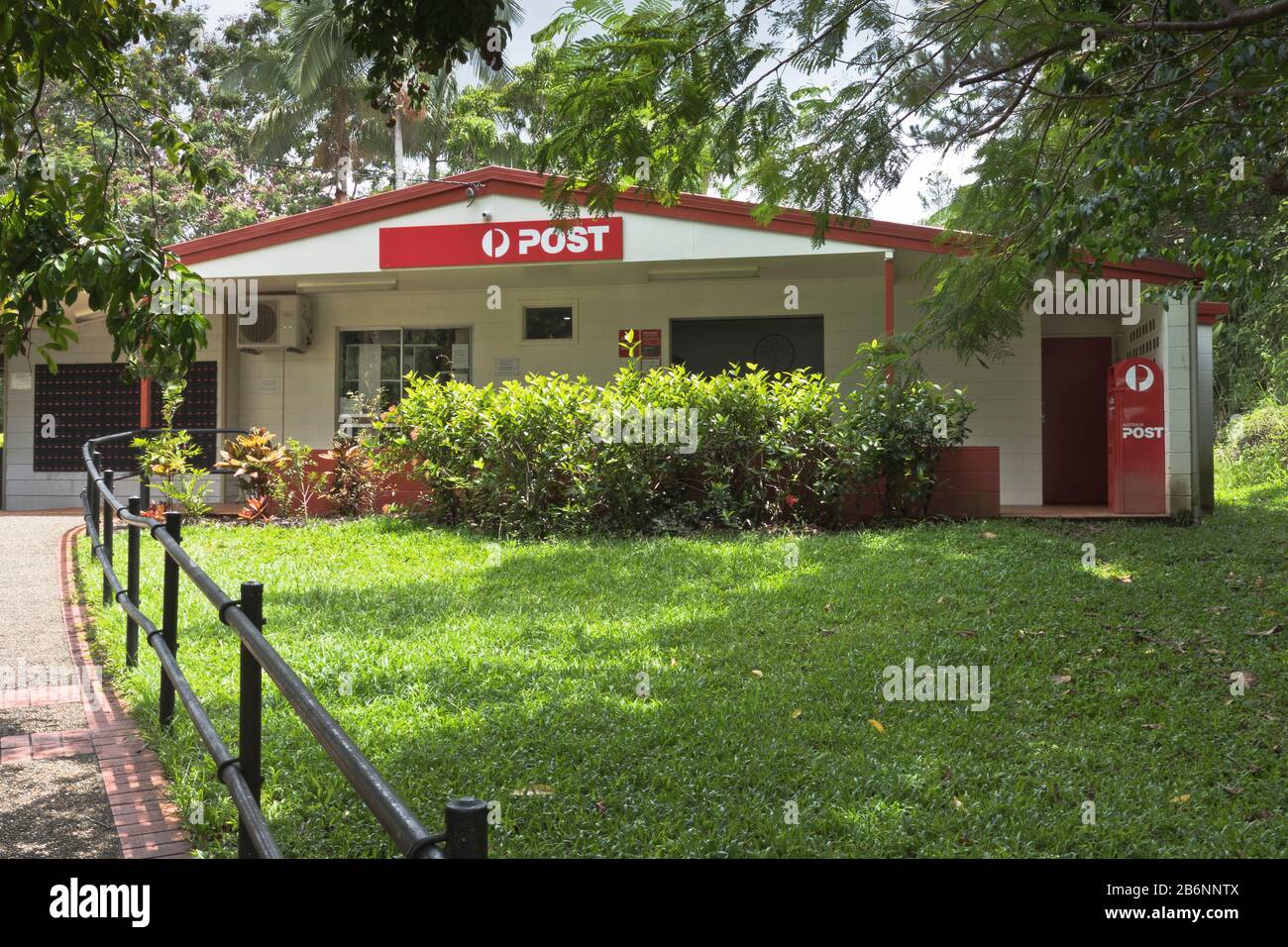 dh Kuranda Village CAIRNS AUSTRALIA Ufficio postale australiano Foto Stock