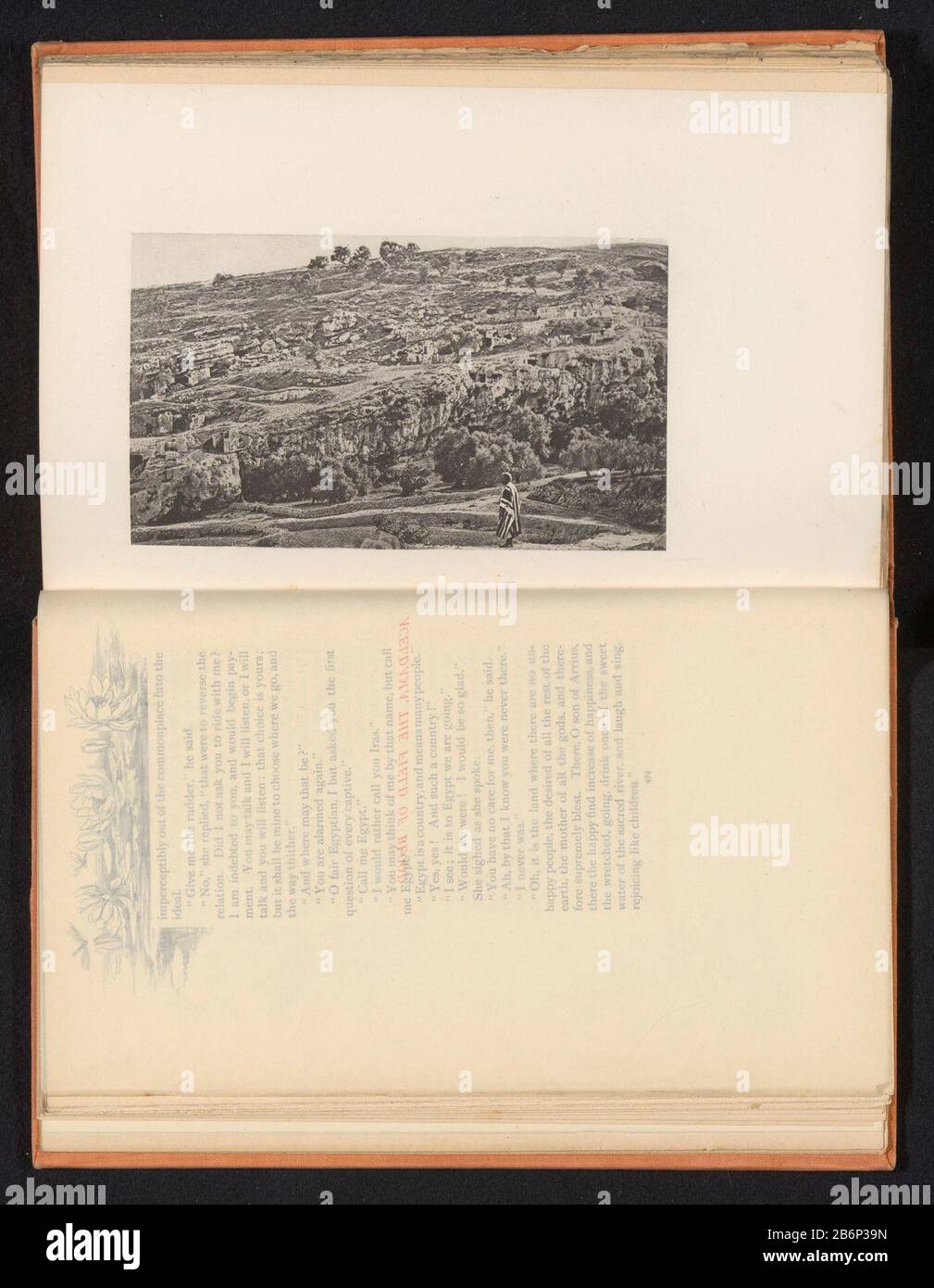 Gezicht op Akeldama in Jeruzalem Aceldama, The Field of Blood (titel op Object) View Aceldama in JeruzalemAceldama, The Field of Blood (title Object) Property Type: Photomechanical print page Item number: RP-F 2001-7-559B-2 Manufacturer : creator: Anonymous Place manufacture: Jerusalem Date: CA. 1882 - o per 1892 Materiale: Carta Tecnica: Dimensioni della fotoincisione: Stampa: H 76 mm × W 129 mmToelichtingPrent pagina anteriore 474. Paesaggi soggetti dove Gerusalemme Foto Stock