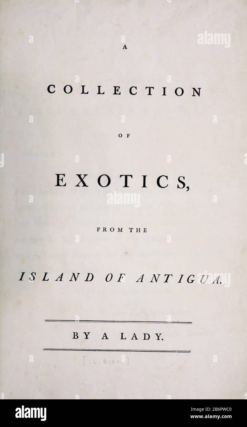 Collezione di Exotics dall'isola di Antigua. Di una Signora della seconda edizione di Naauwkeurige Waarneemingen omtrent de veraneringen van veele Insekten (descrizioni Accurate delle Metamorfosi Degli Insetti), J. Sluyter, Amsterdam, 1774. Per la seconda edizione, M. Houttuyn ha aggiunto altri otto piatti all'originale 25. Foto Stock