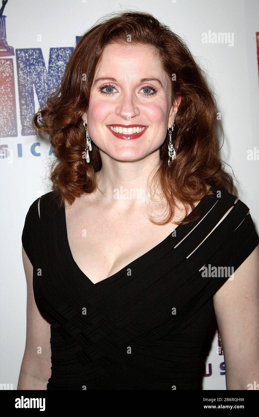 New York, NY, Stati Uniti. 15 Novembre 2009. Christiane Noll alla sera di apertura dopo la festa per 'Ragtime' a Broadway at Tavern On The Green. Credito: Steve Mack/Alamy Foto Stock