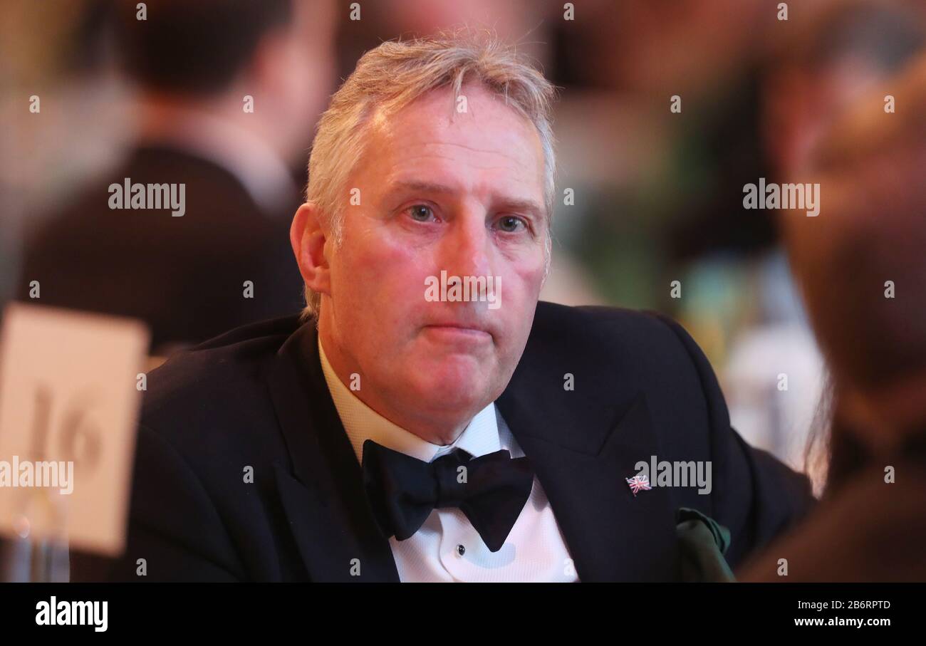 DUP MP Ian Paisley Jnr al Ireland Funds 28th cena di gala Nazionale al National Building Museum di Washington DC durante la visita del Taoiseach negli Stati Uniti. Foto PA. Data Immagine: Mercoledì 11 Marzo 2020. Vedi la storia di PA POLITICA Irlanda Stati Uniti. Photo credit dovrebbe leggere: Niall Carson / PA Filo Foto Stock